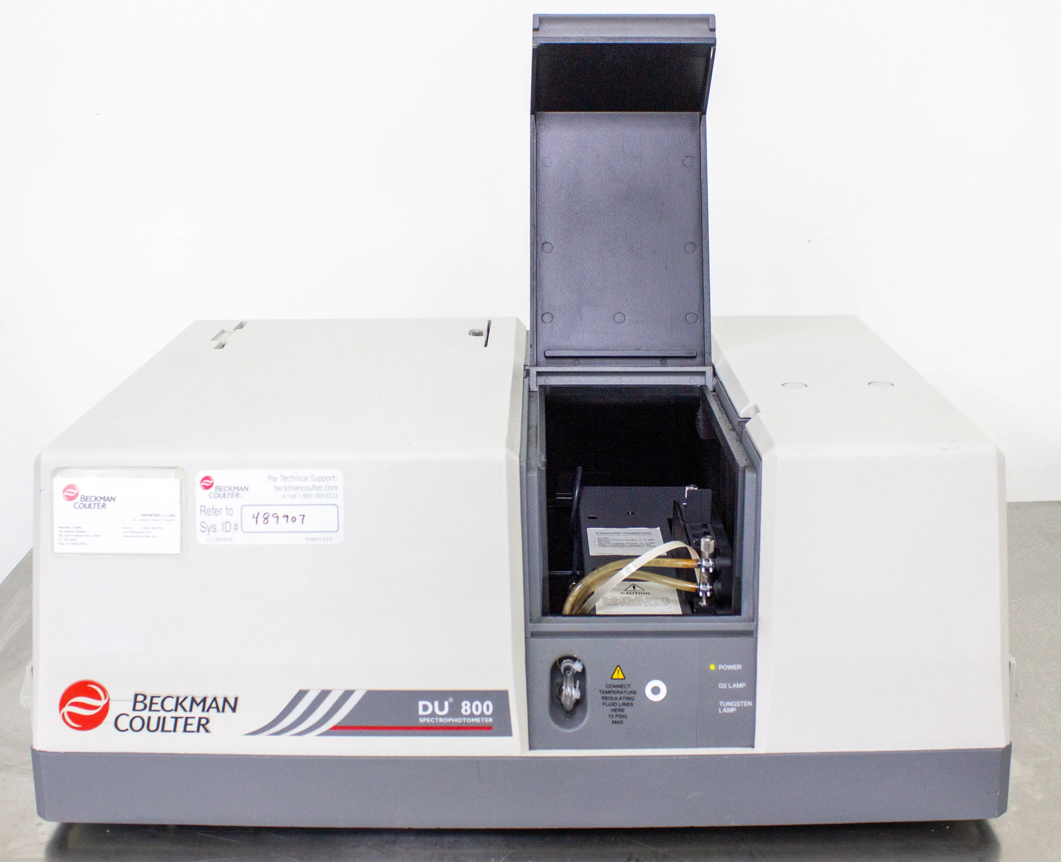 Beckman Coulter DU 800 UV/Vis Spectrophotometer with Standard Transport