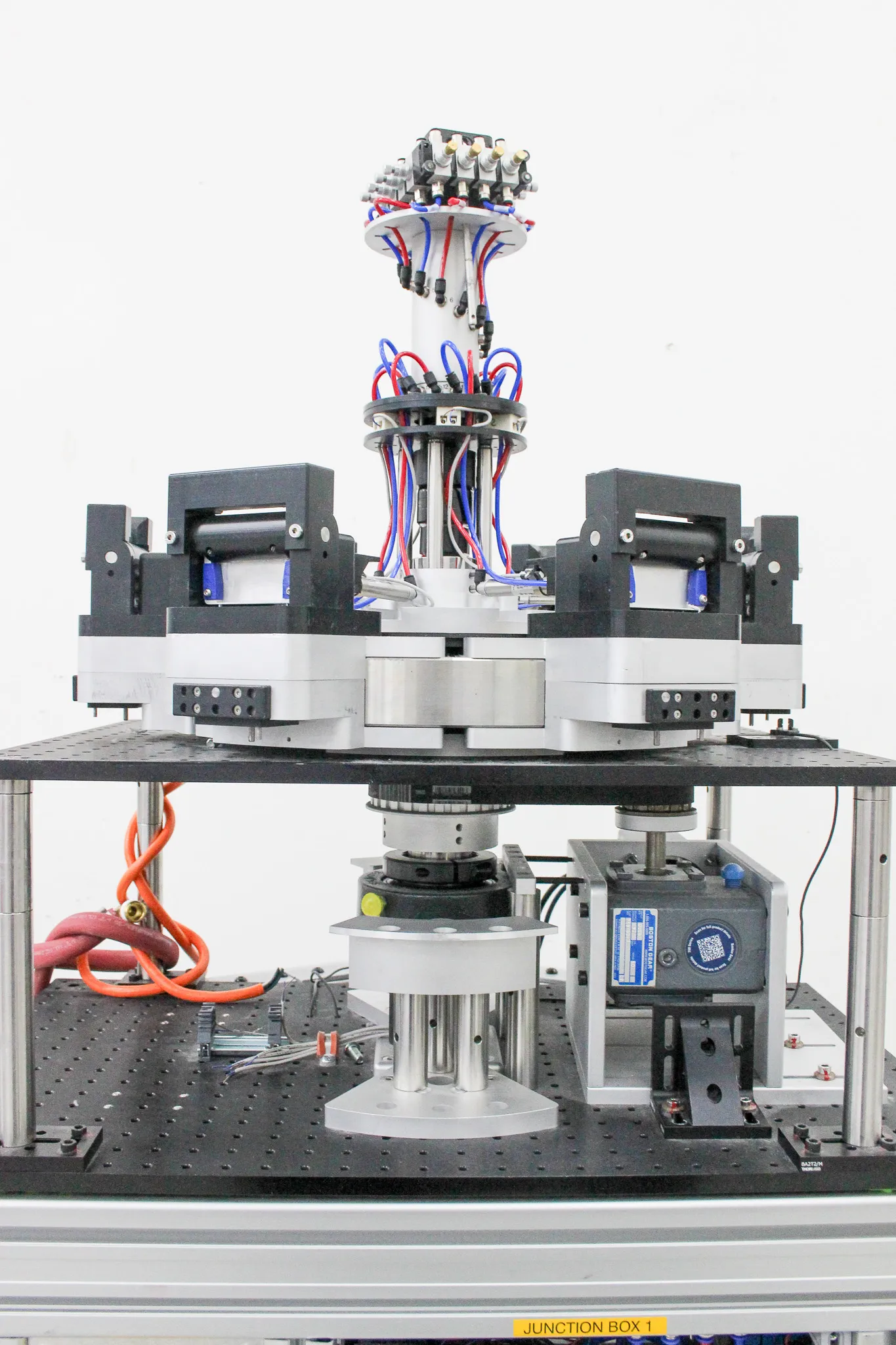 MesaBioTech Custom Junction Box with Motorized Turntable