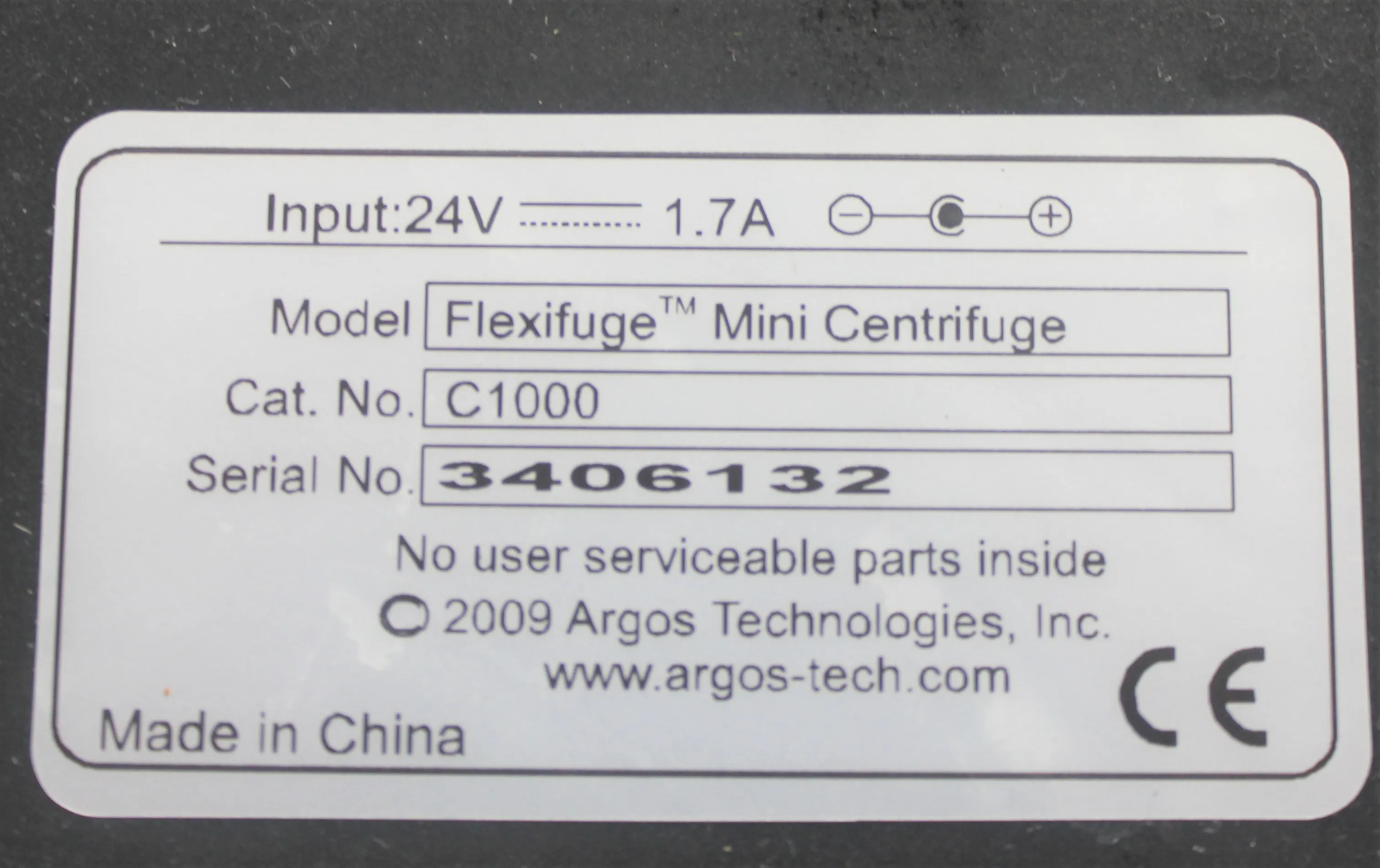 Argos Flexifuge C1000 Benchtop Centrifuge