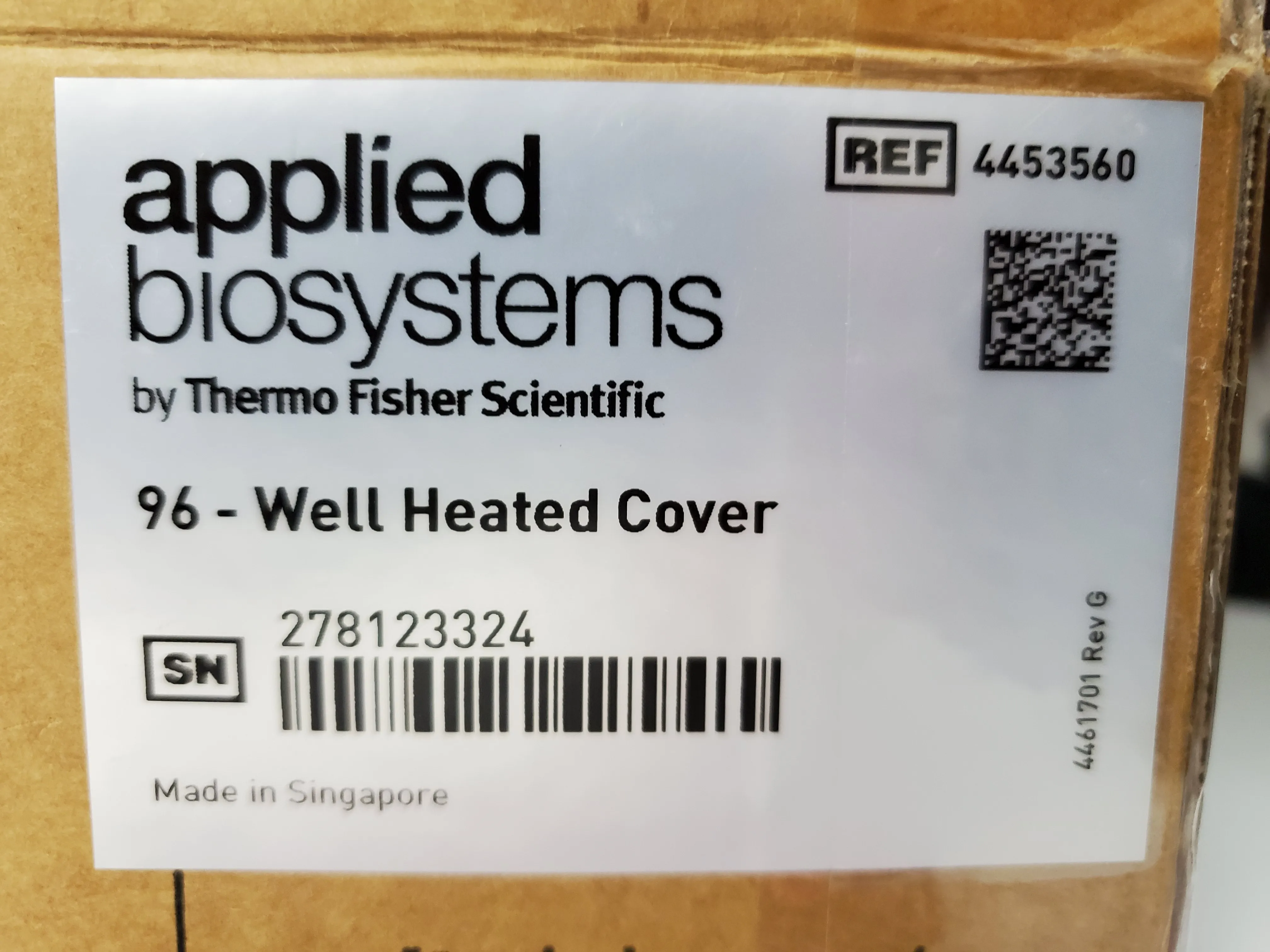 Thermo Scientific Applied Biosystems 96-Well Heated Cover