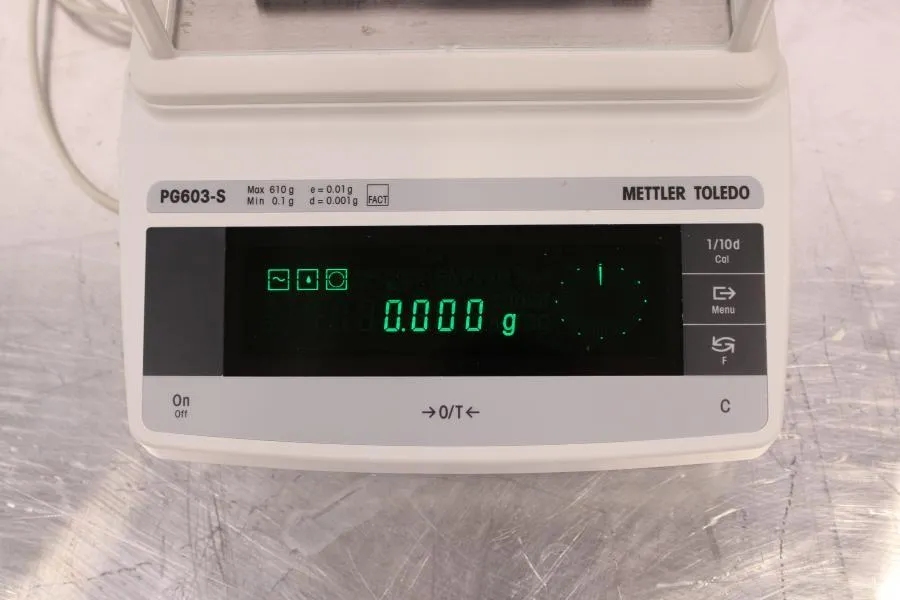 Mettler Toledo PG603-S Analytical Balance As-is, CLEARANCE!