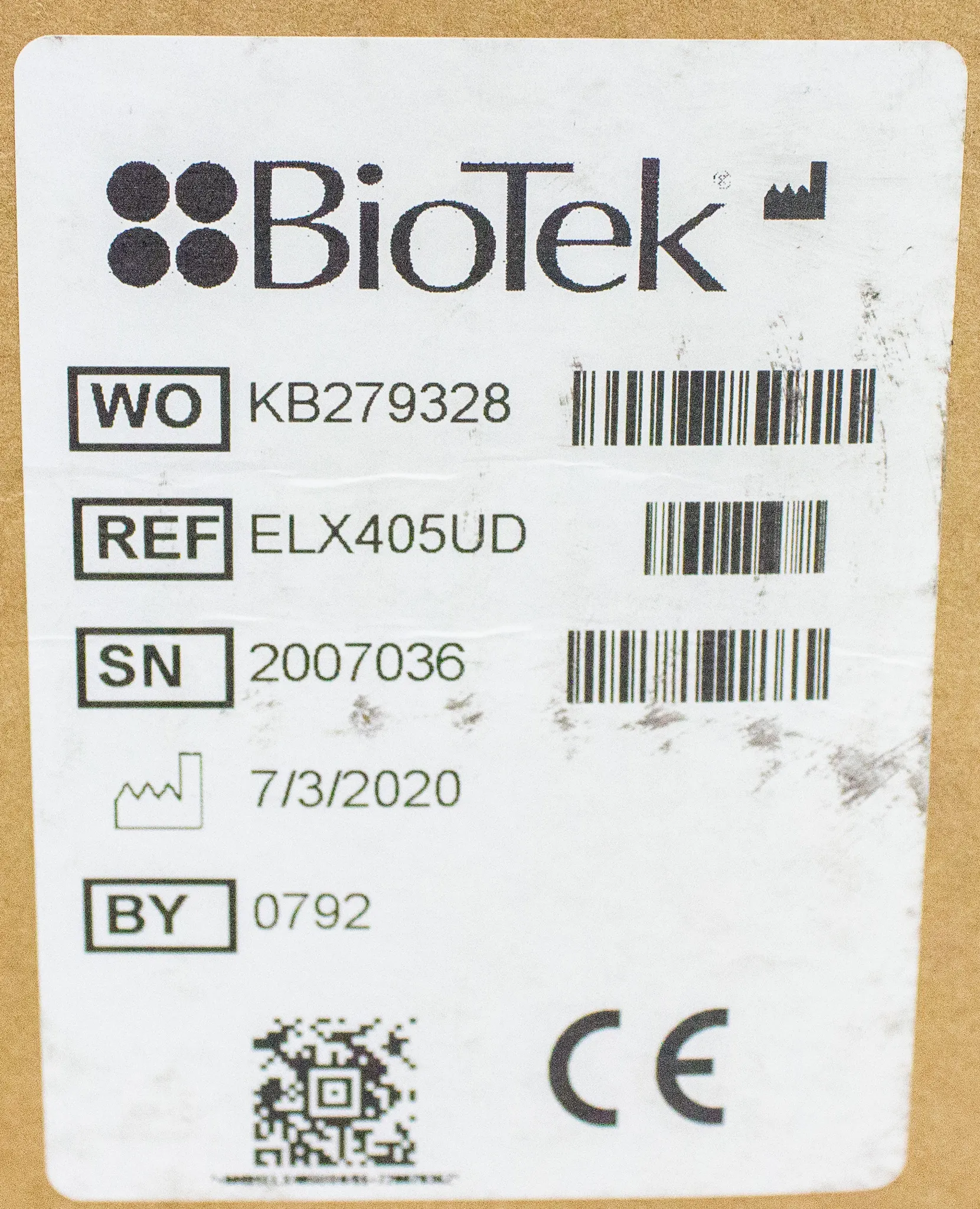 BioTek ELX405UD 96/384 Deep Well Microplate Washer ELx405UD (NEW)