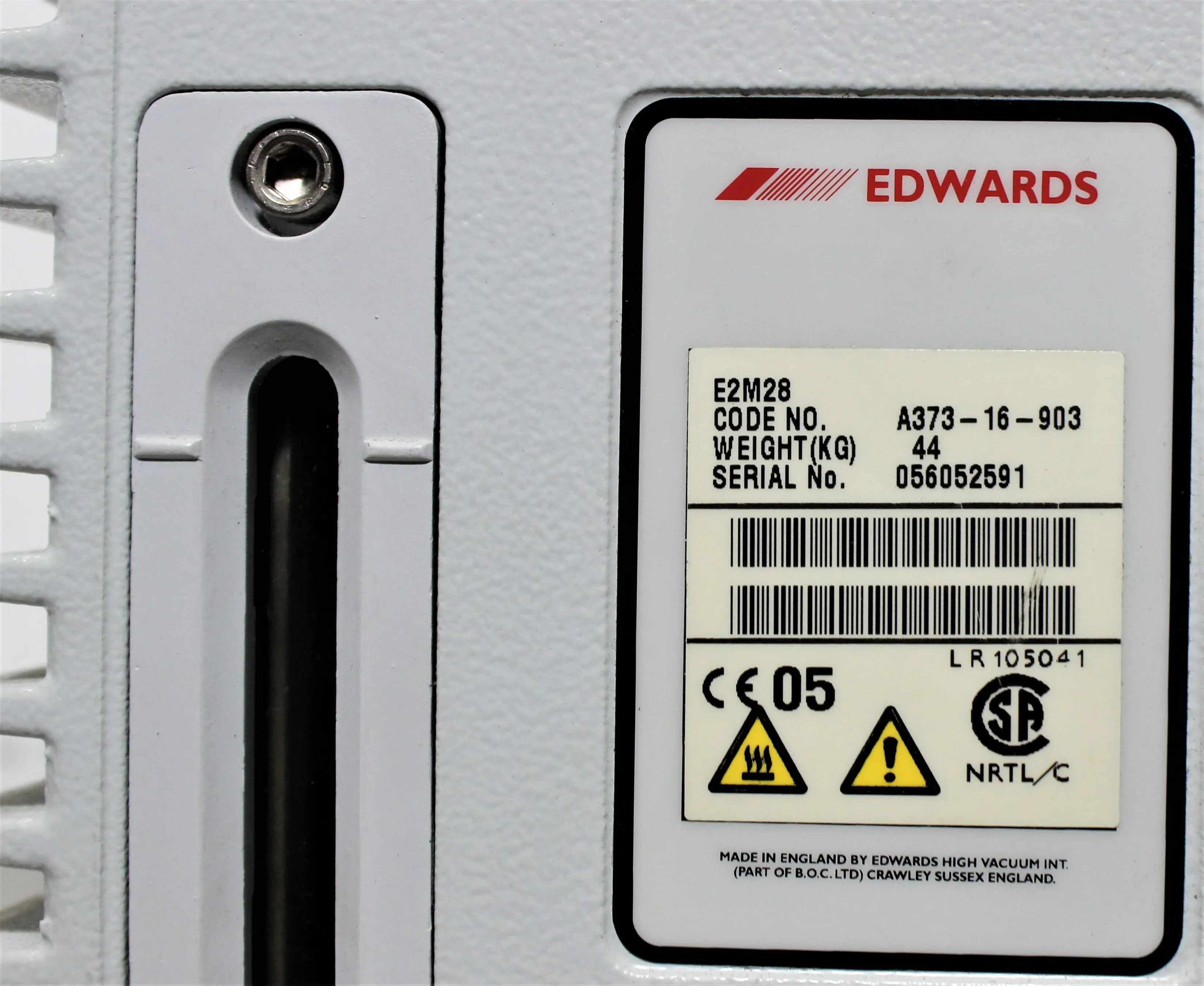 Edwards E2M28 Rotary Vane Vacuum Pump