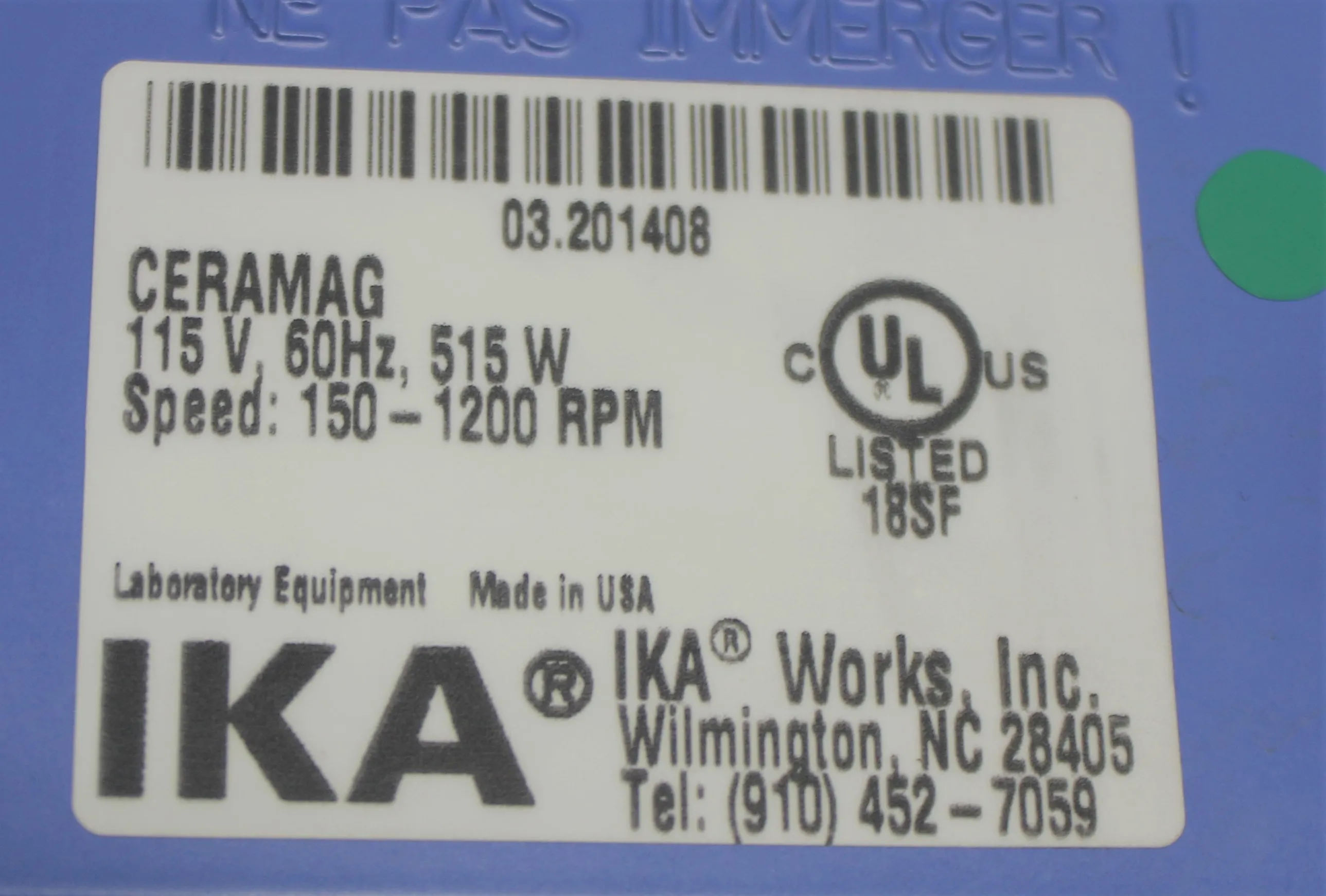 IKA CERAMAG Hotplate Stirrer - Used Lab Equipment