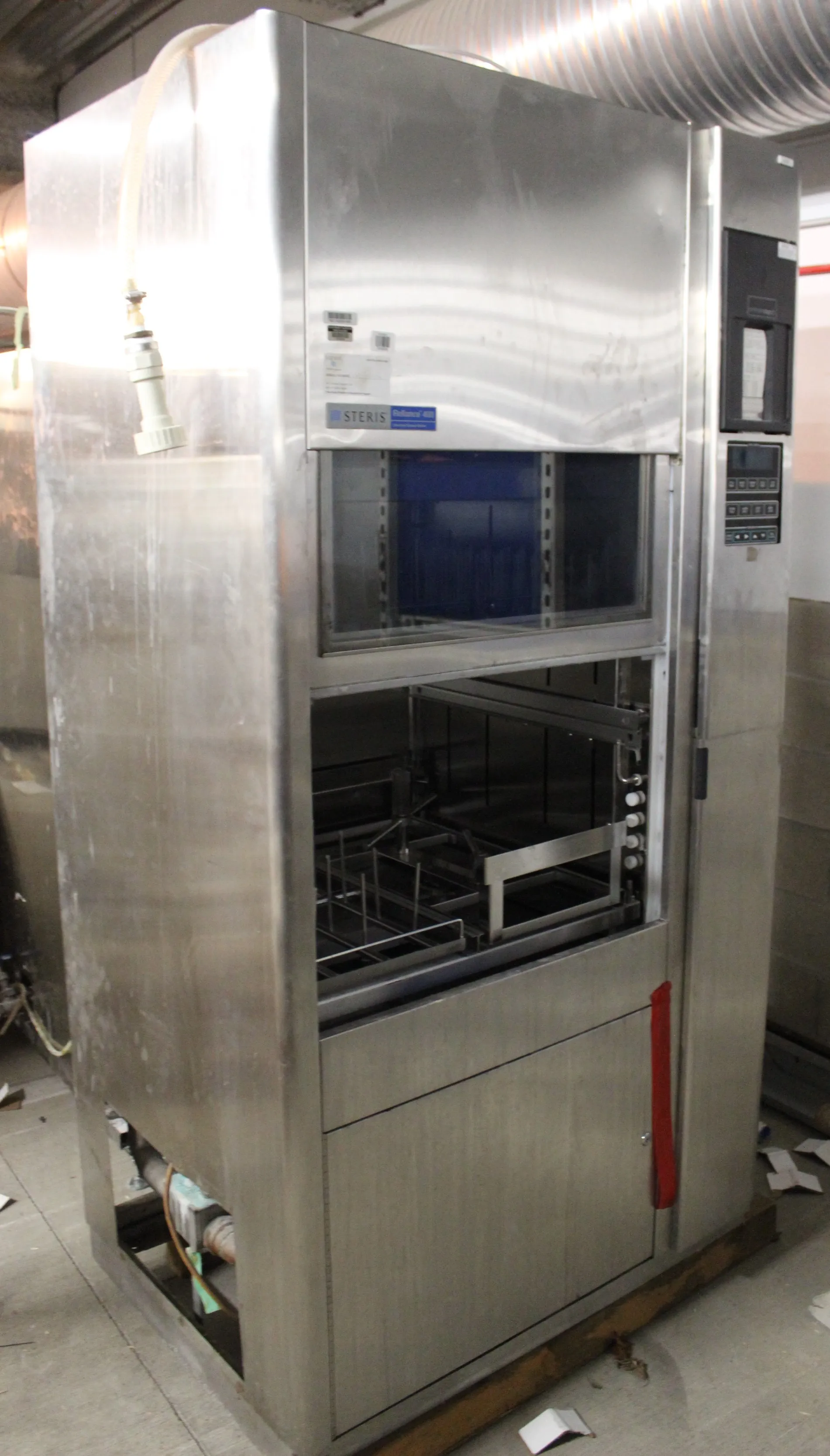 Steris RELIANCE 400 Laboratory Glassware Washer - Used, 120V/220V, 50Hz/60Hz, 30-Day Warranty