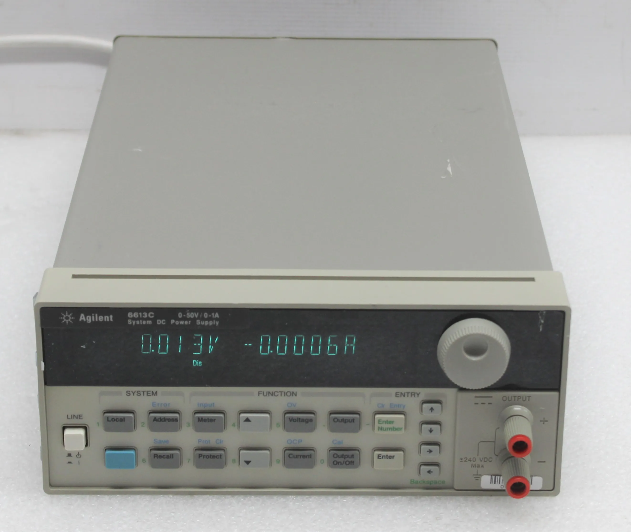 Agilent 6613C Benchtop Precision Power Supply 50W 0-50V 0-1A - Used