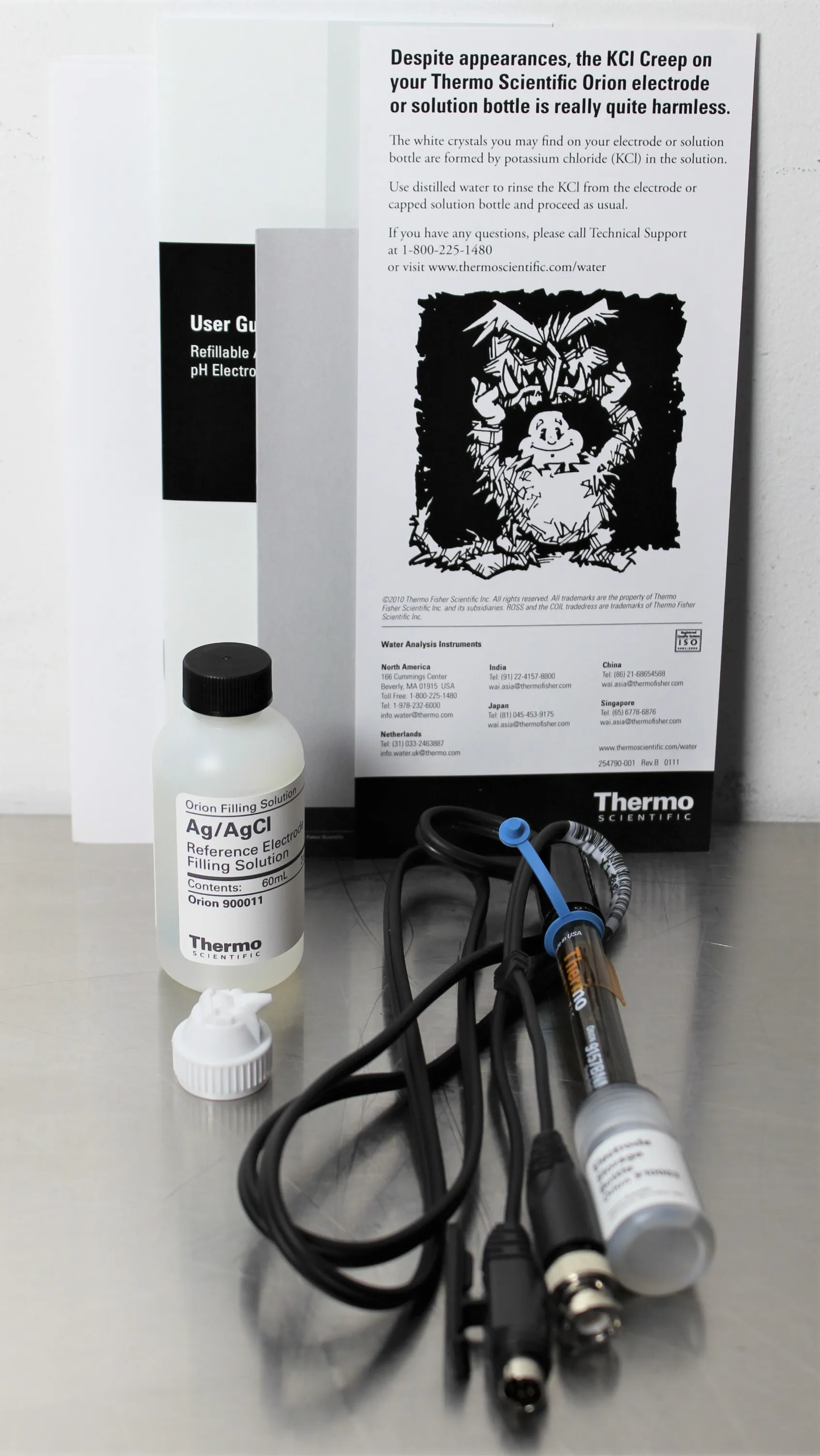 Thermo Scientific Orion Triode Probe 9157BNMD - pH/ATC Probe with Mini-DIN Connector