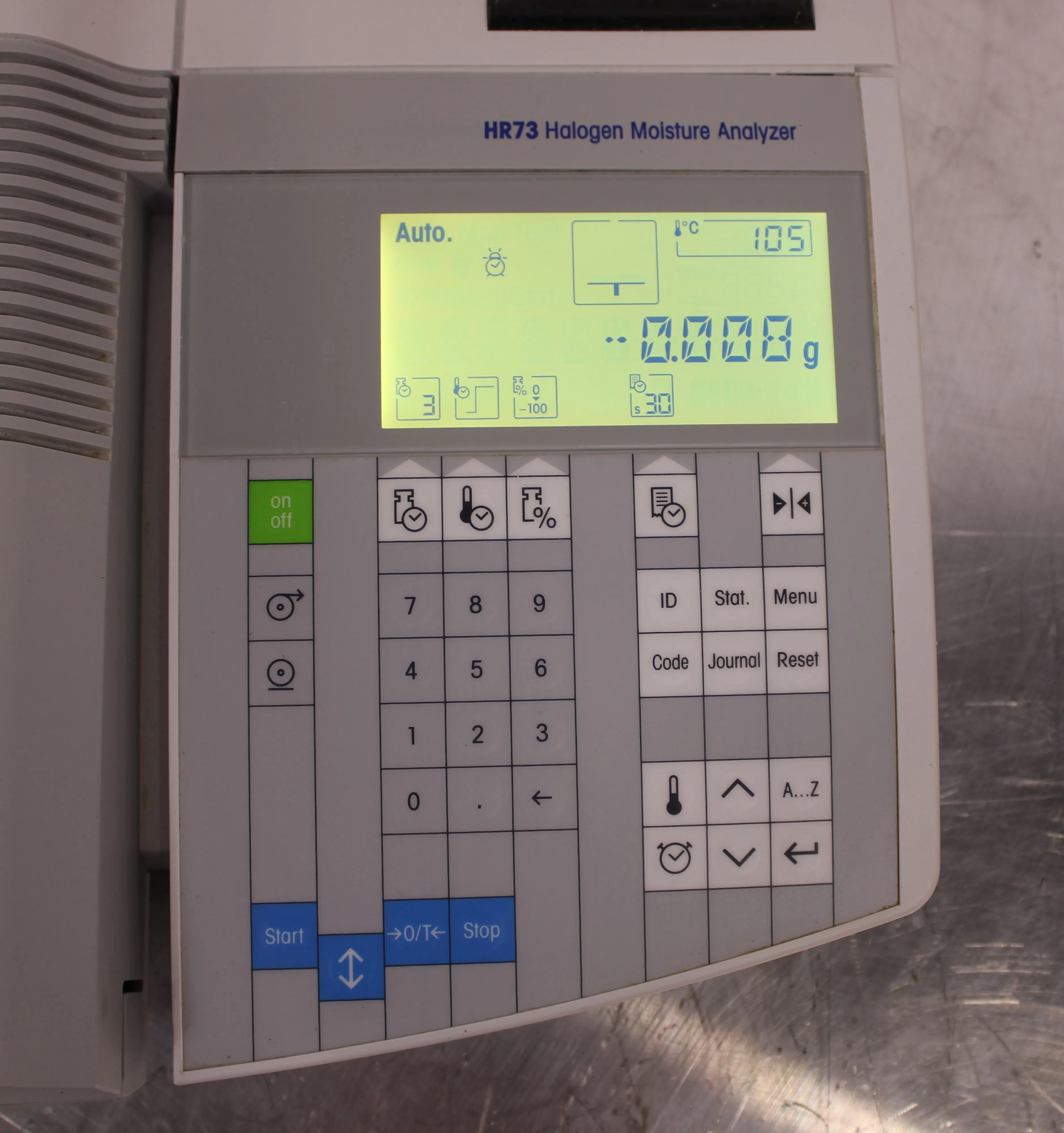 Mettler Toledo HR73 Halogen Moisture Analyzer