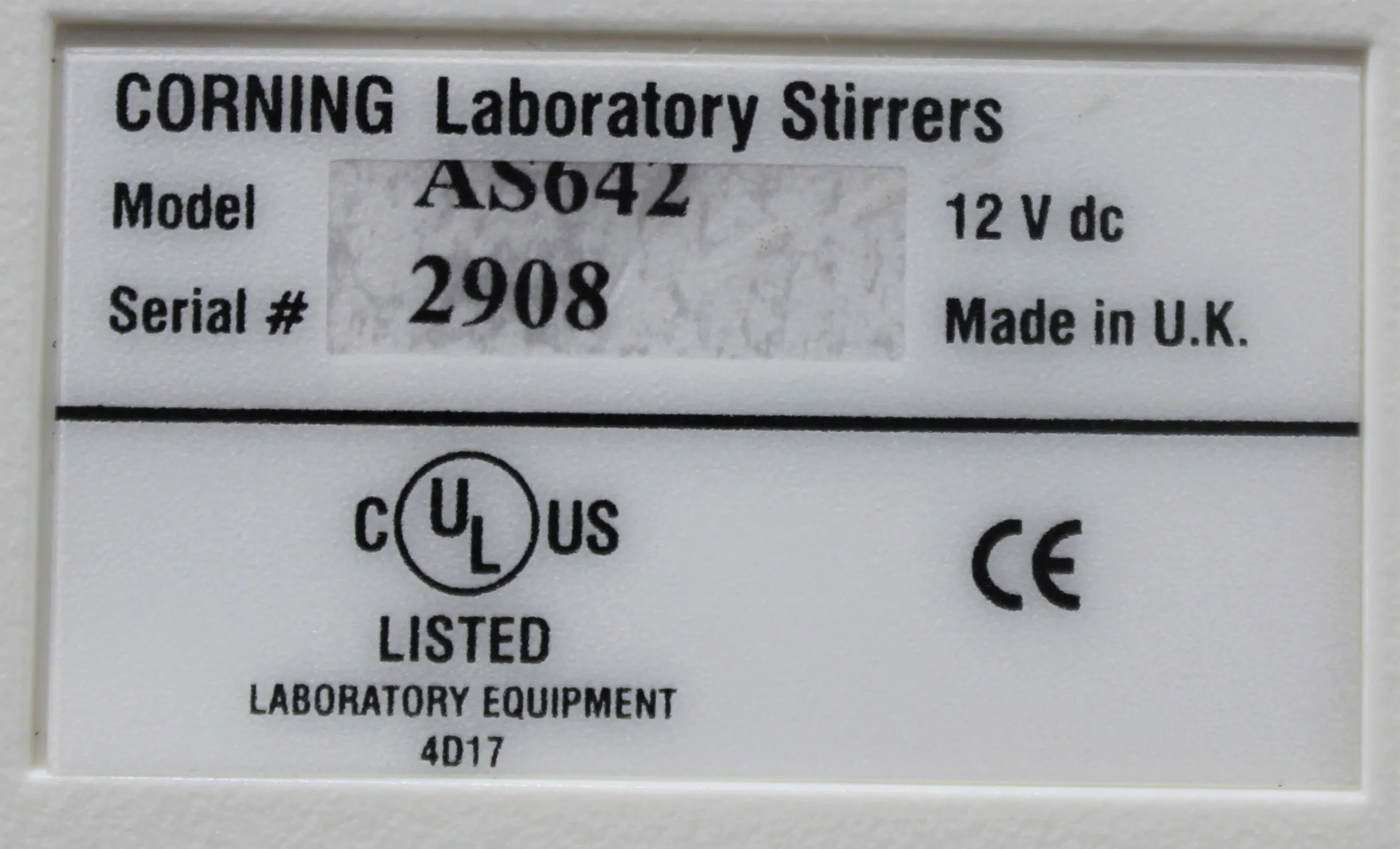 Corning AS642 Slow-Speed Stirrer