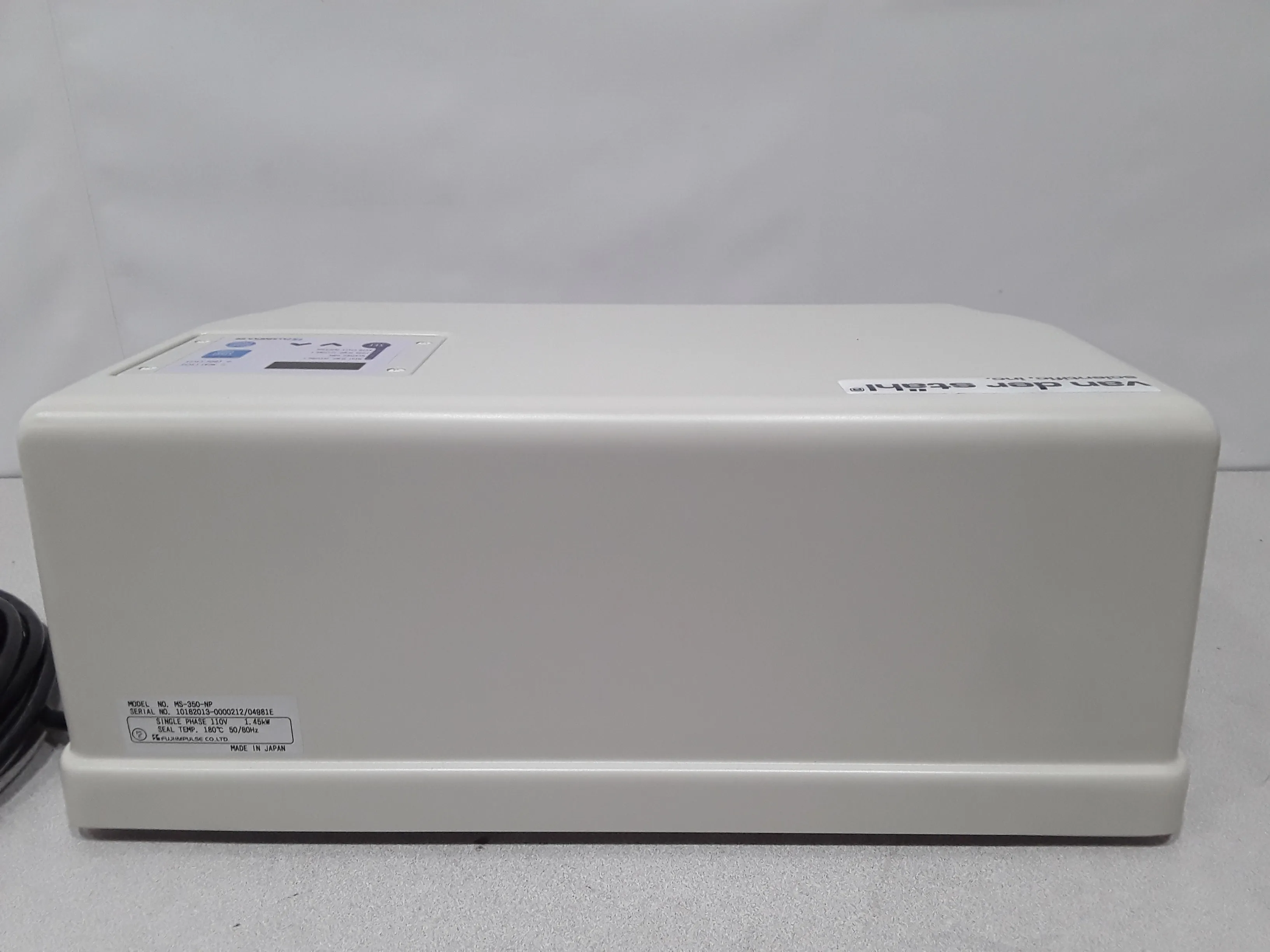 Van der Stahl Fujimpulse MS-350-NP Sealer