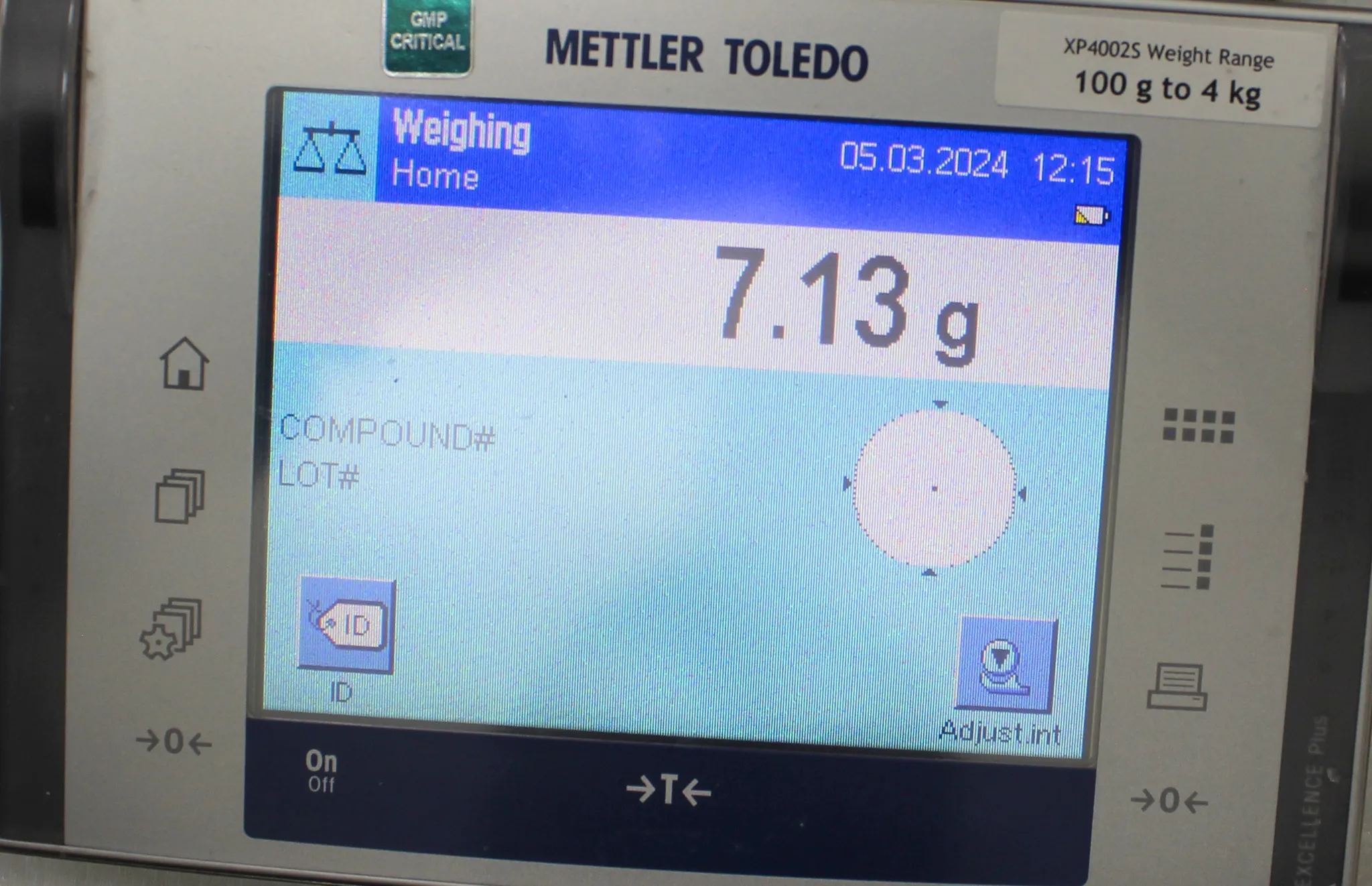 Mettler Toledo Excellence Plus XP Precision Balance XP4002S