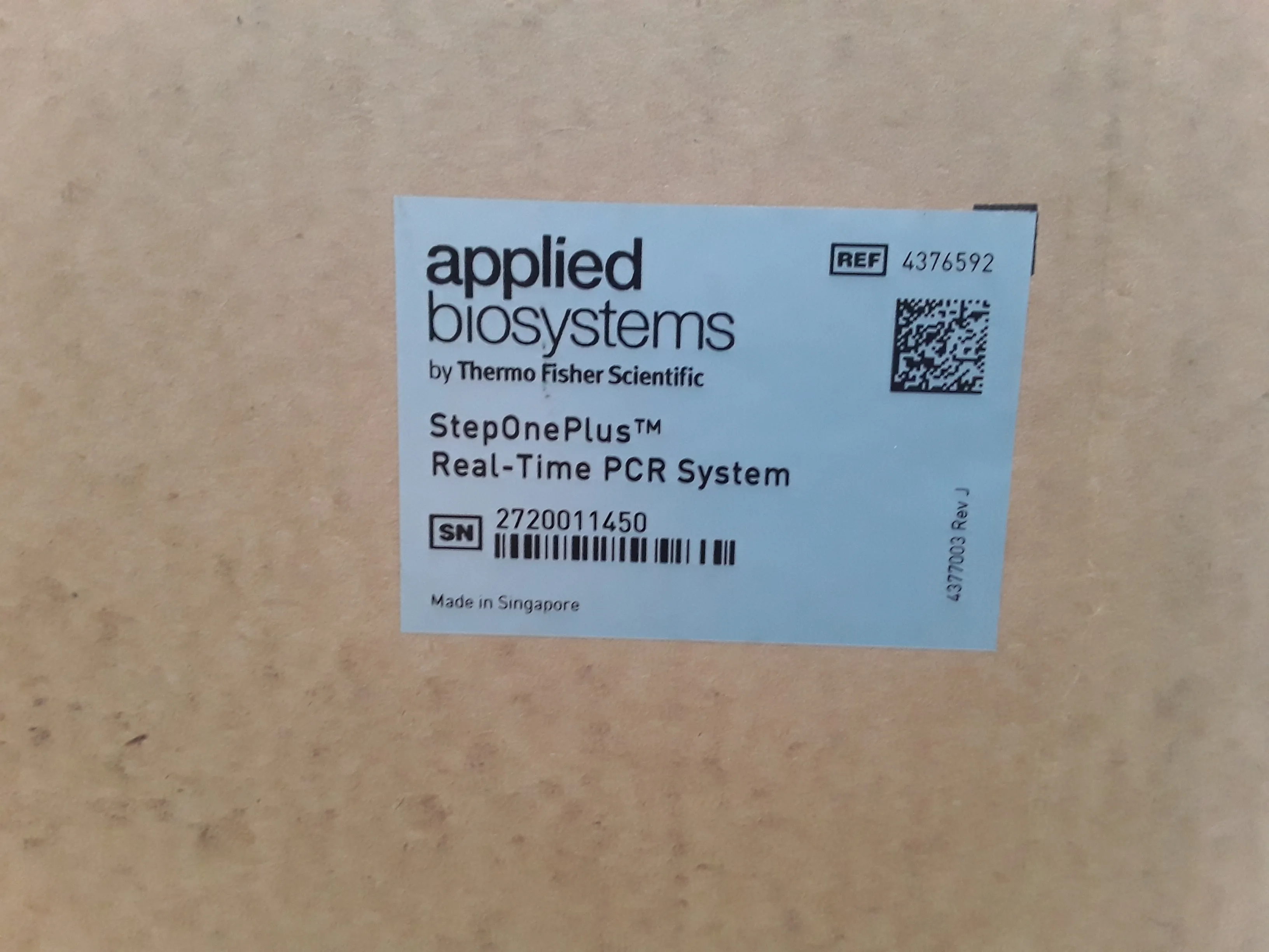 Applied Biosystems StepOnePlus Real-Time PCR System Model 4376592