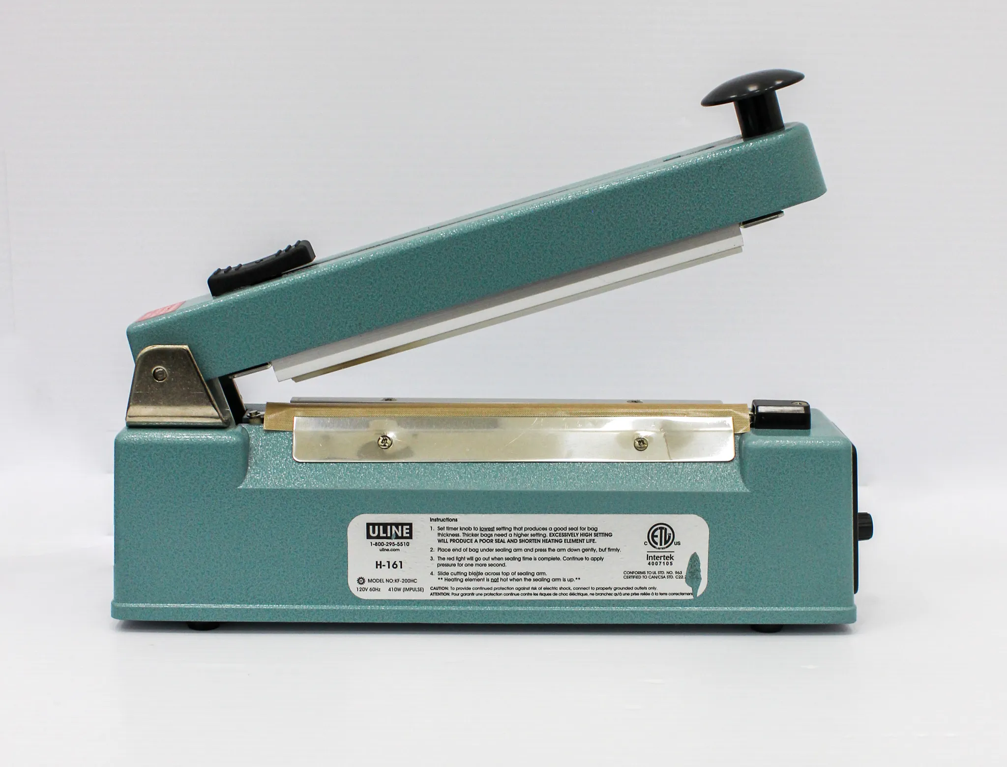 ULINE KF-200HC Impulse Heat Sealer with Bag Cutter