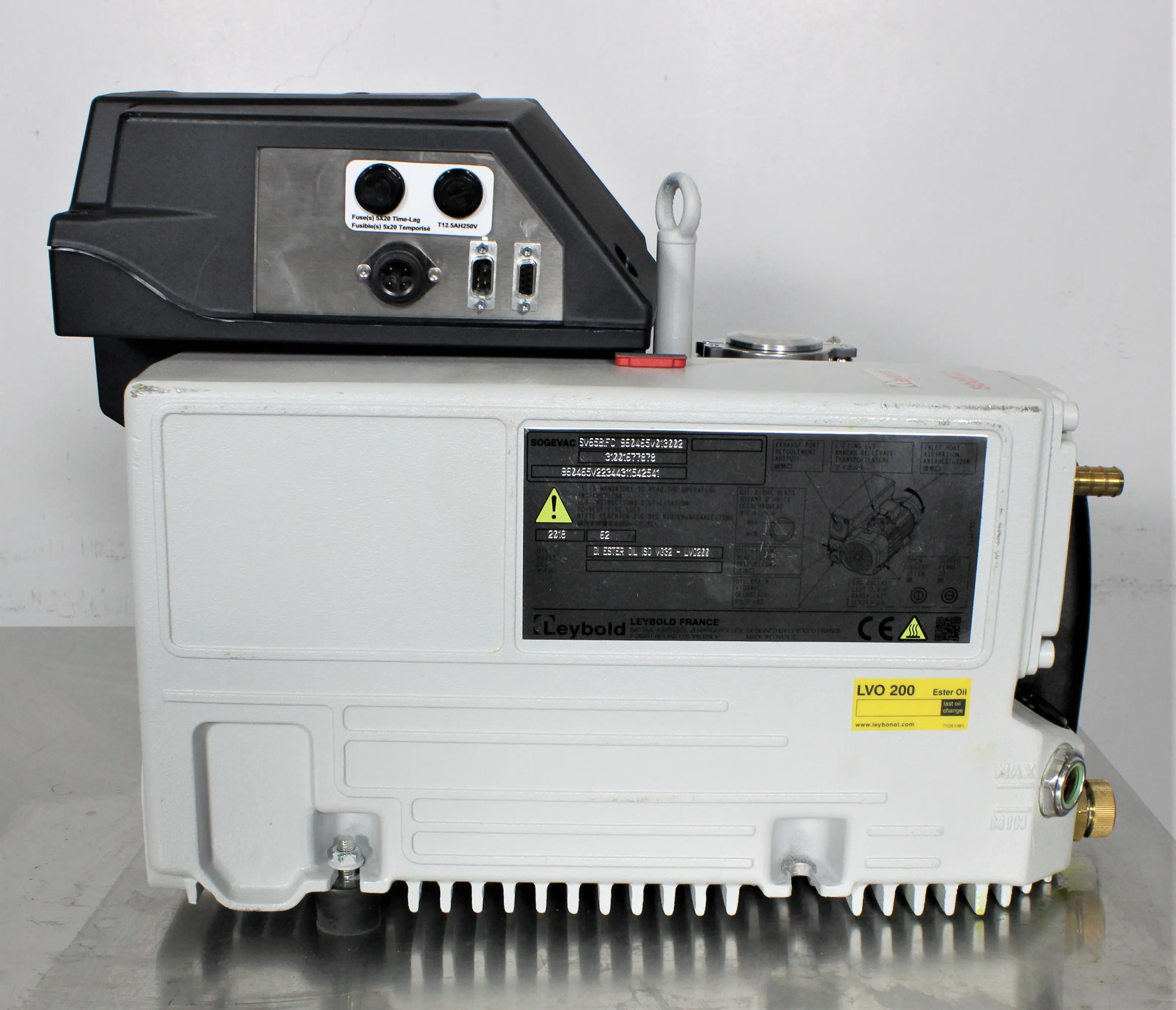 Leybold Sogevac SV65 BI FC Vacuum Pump 240V 50-60Hz