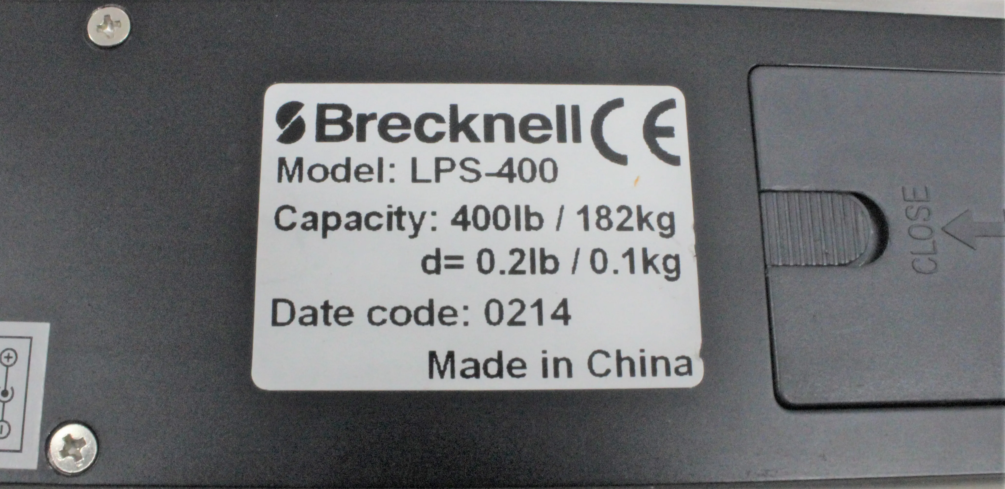 Brecknell LPS-400 Electronic Bench Scale