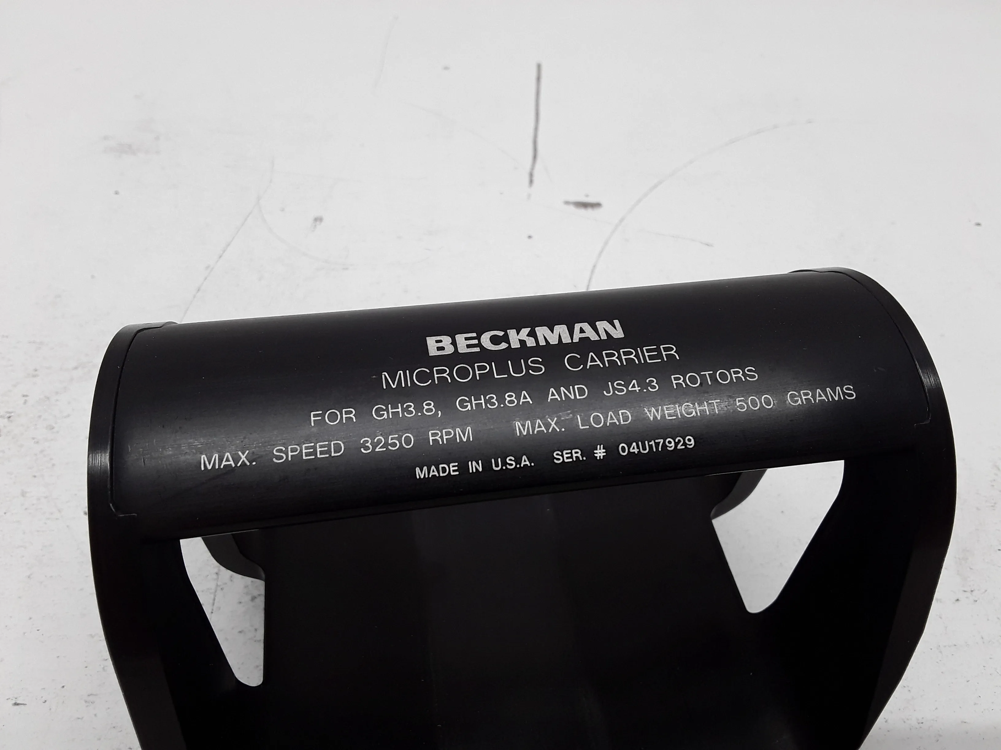 Beckman Microplus Carrier for GH3.8 GH3.8A JS4.3 Rotors