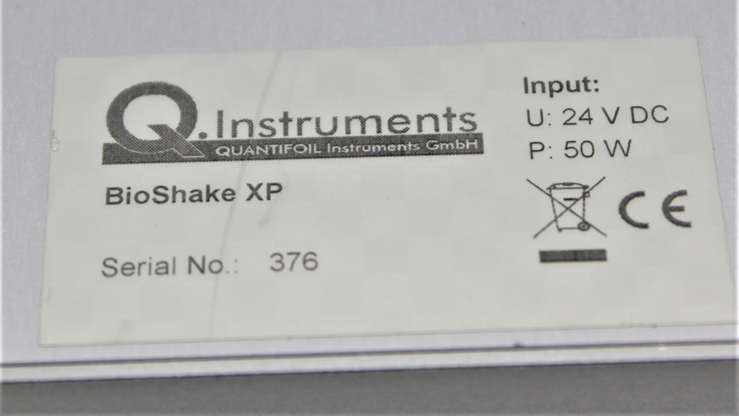 Q Instruments Bioshake XP High-Speed Microplate Mixer 376 | Used Laboratory Equipment