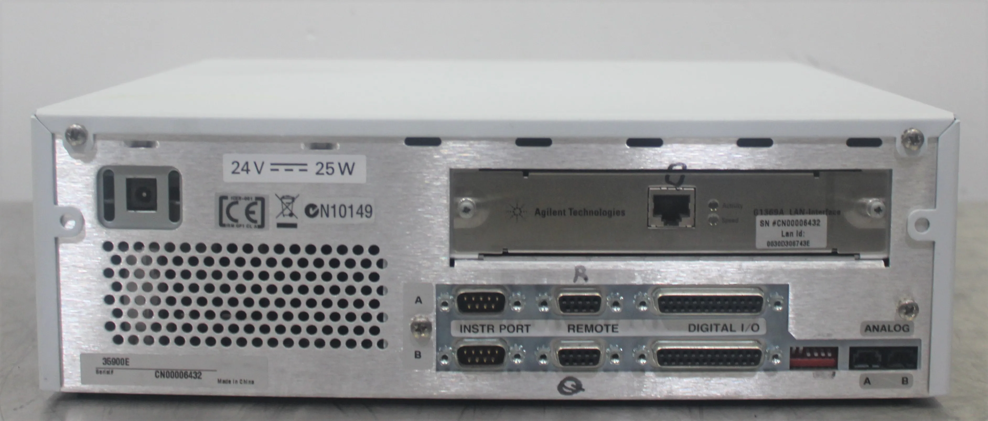 Agilent Technologies 35900E Dual Channel Interface With G1369A LAN Interface Card