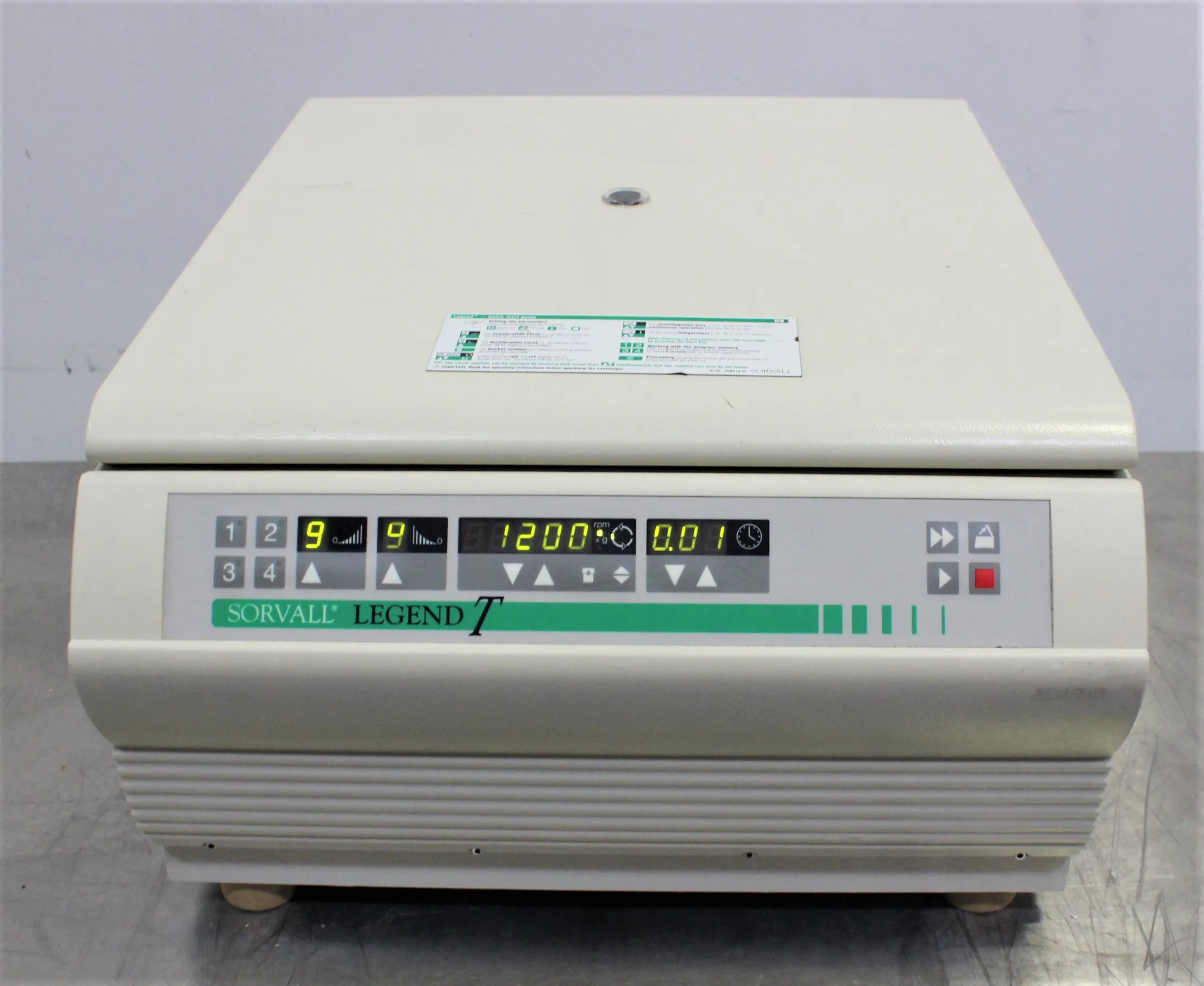 Sorvall Legend T Benchtop Centrifuge