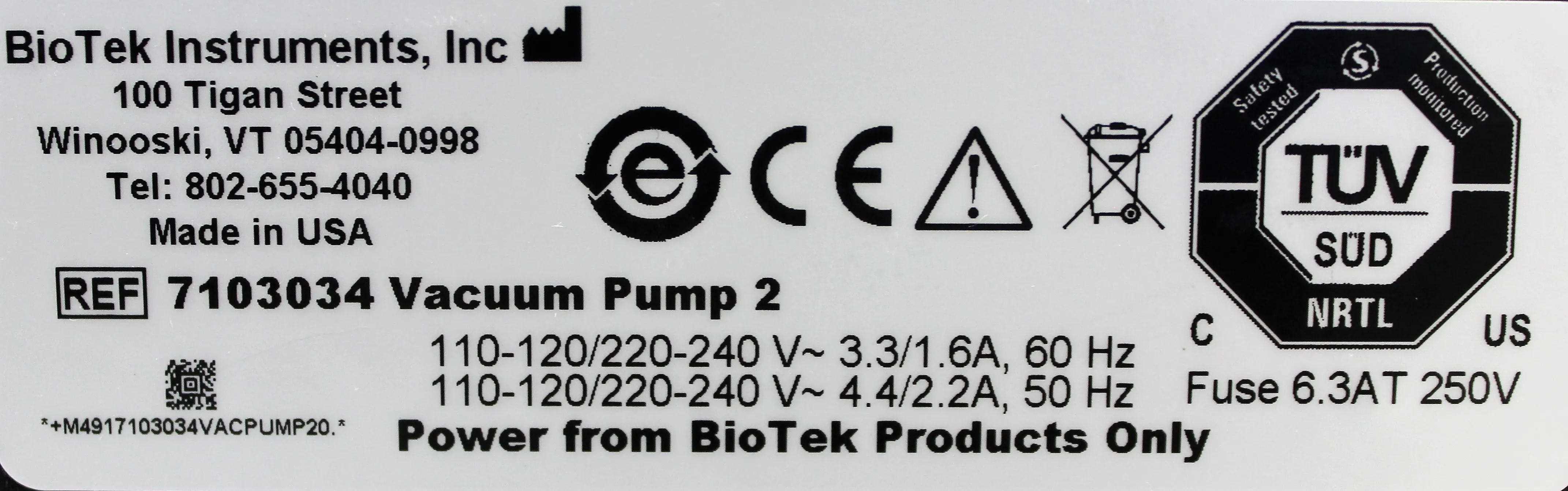 BioTek EL406 Microplate Washer Dispenser 406PSUB1