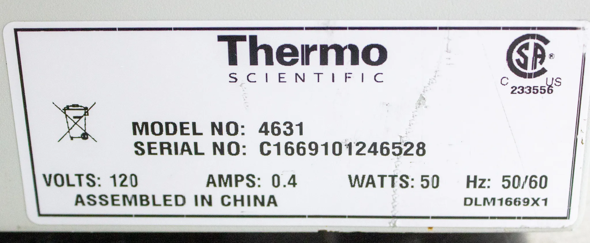 Thermo Large 3-D Rotator Model 4631