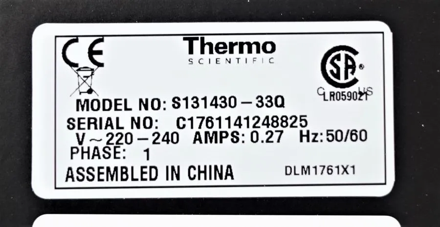 Thermo Scientific Cimarec Magnetic Stirrer S131430 As-is, CLEARANCE!