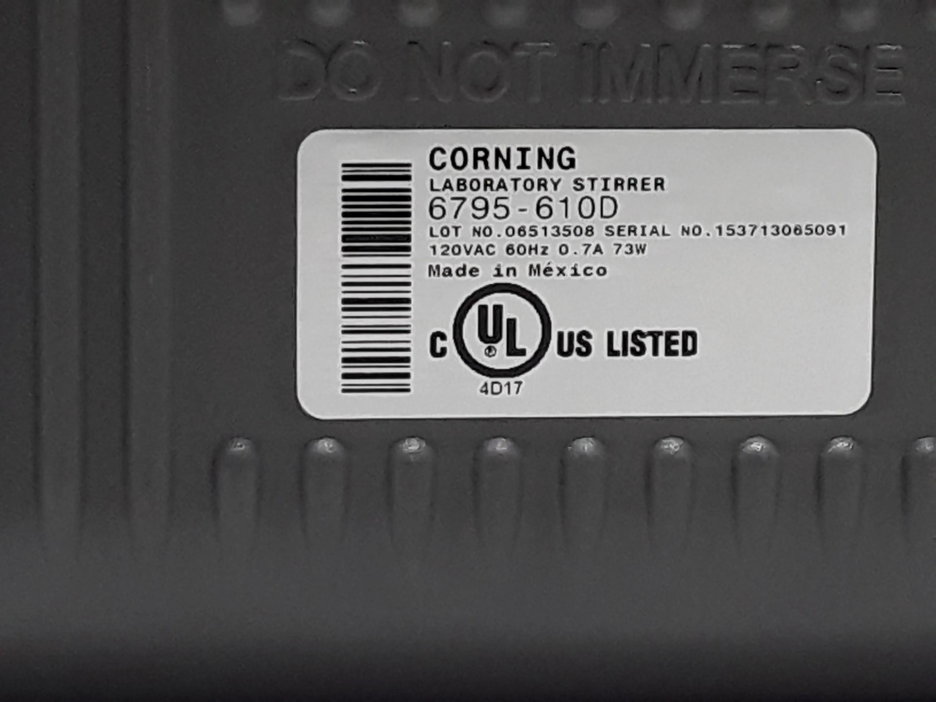 Corning Magnetic Stir Plate PC-610D with Digital Display and 30-Day Warranty