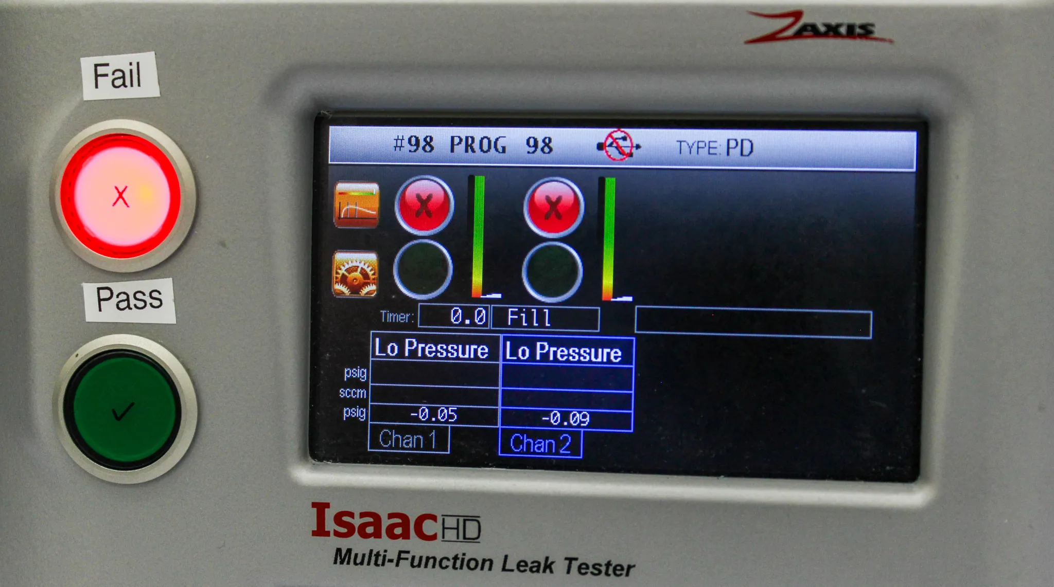 Zaxis Multi-Function Leak Tester - Issac-HD-PD