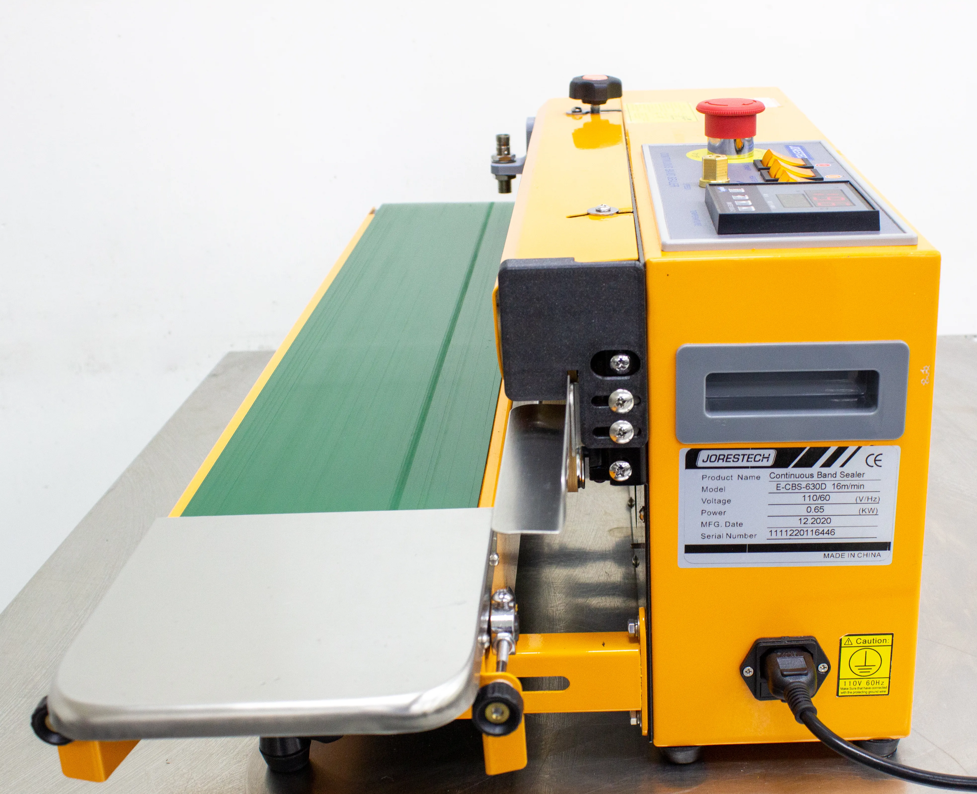 Jorestech Continuous Band Sealer Model E-CBS-630D