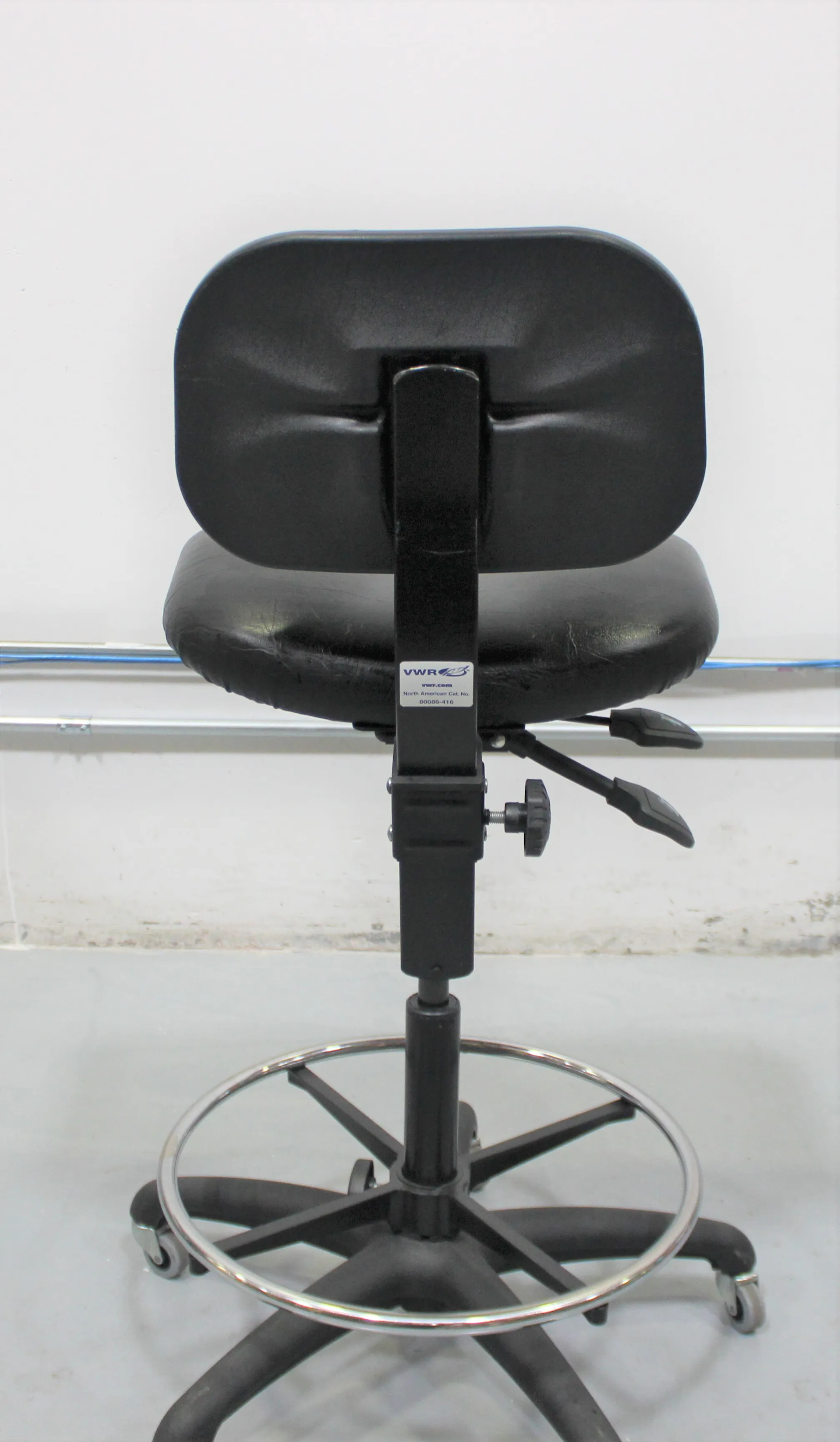 Used VWR VSLC-H Vinyl High Bench Height Chair 220203