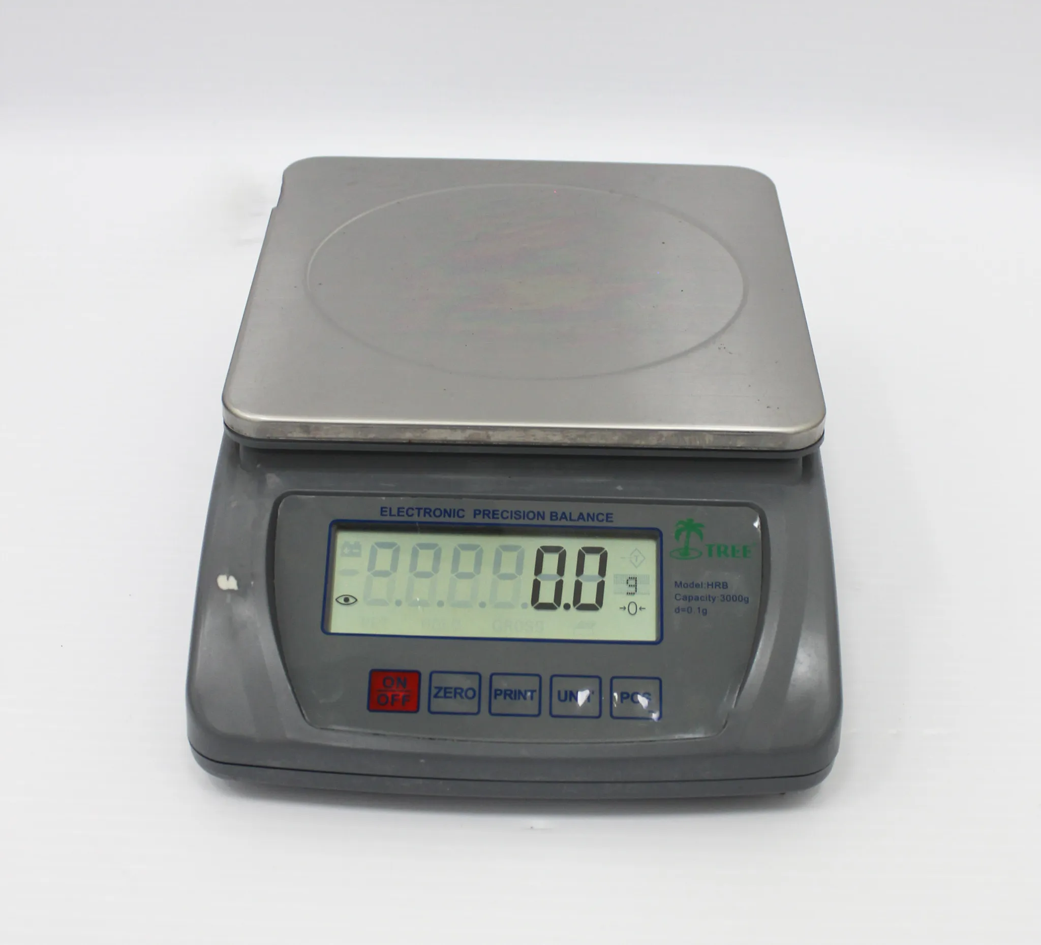 TREE HRB Series 3000g Electronic Precision Balance Scale w/ 30-Day Warranty