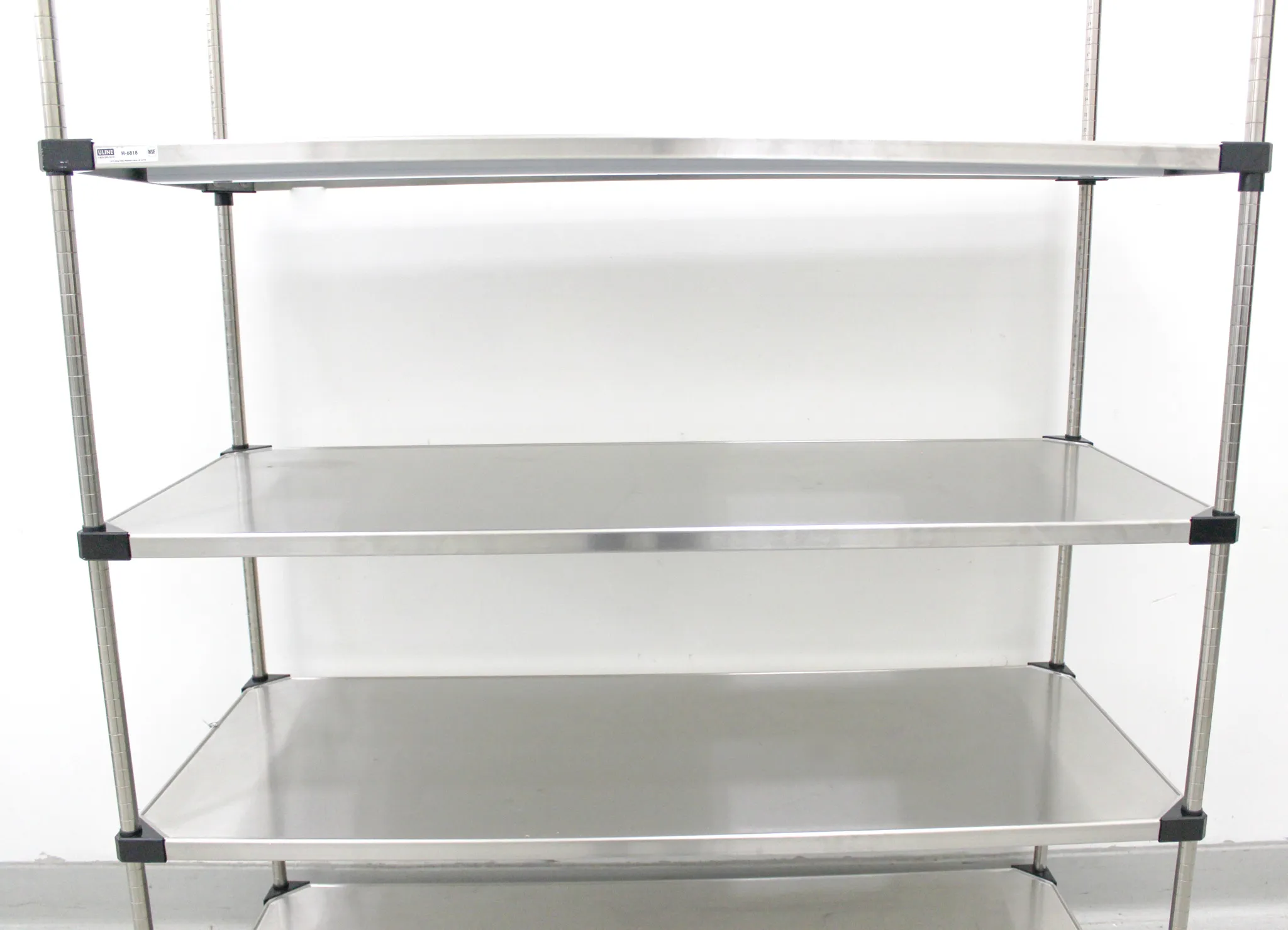 ULINE Storage Rack Solid Stainless steel shelves Model: H-6818