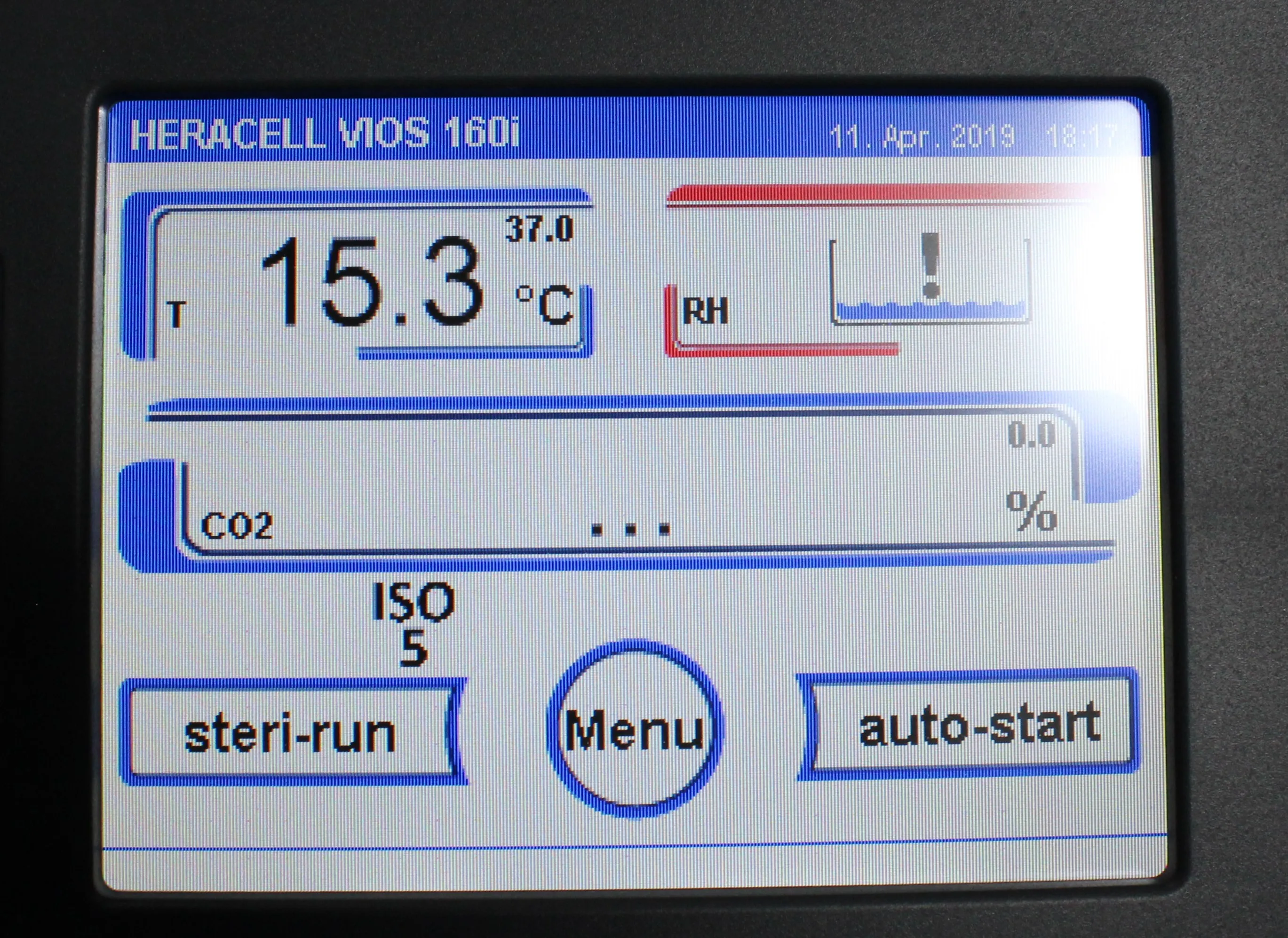 Thermo Scientific HeraCell VIOS 160i CO2 Incubator 165L