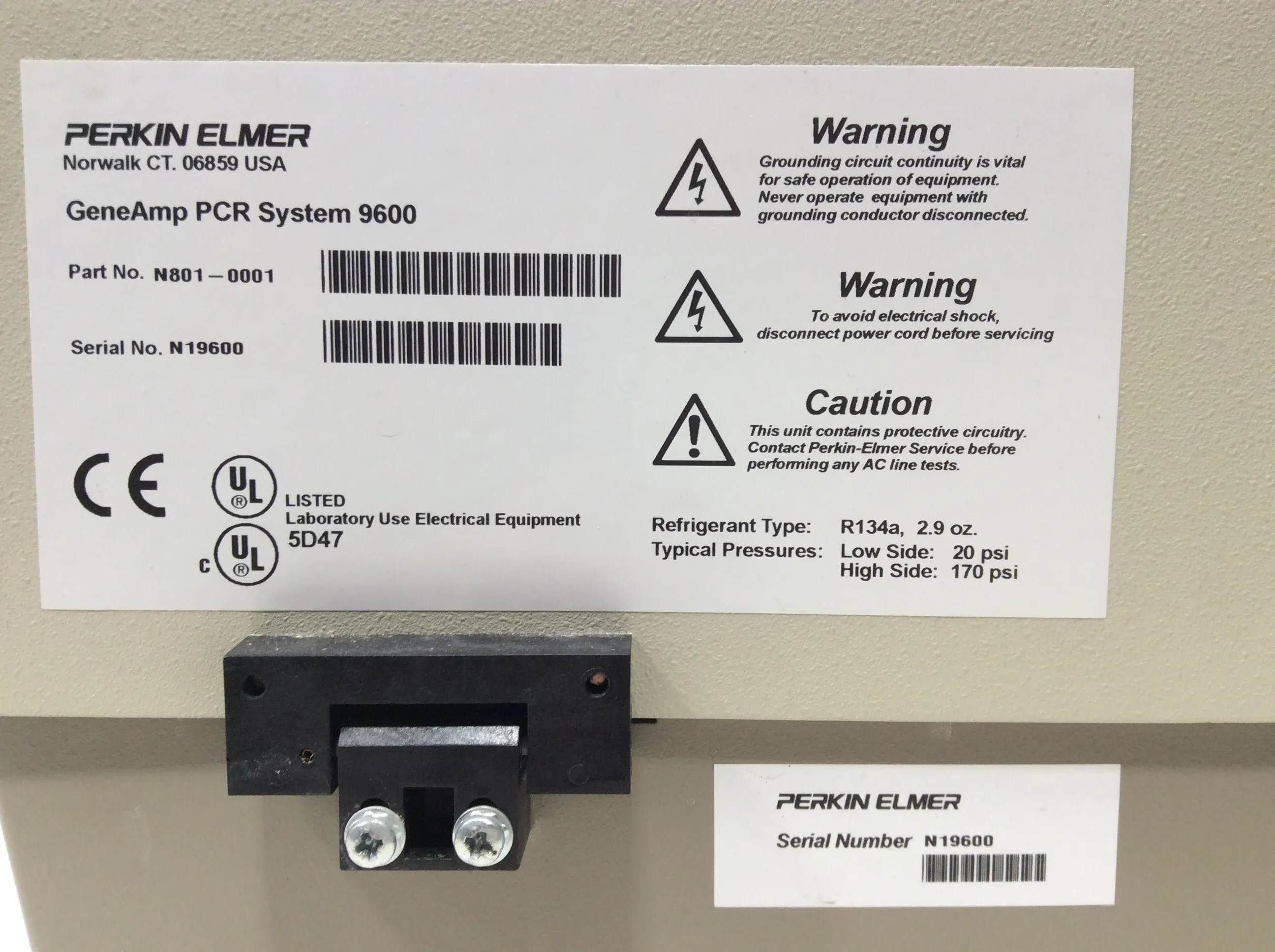 Perkin Elmer GeneAmp PCR System 9600