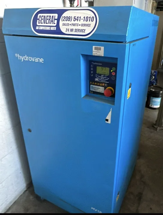 Hydrovane V15 Rotary Vane Air Compressor - Used Lab Equipment