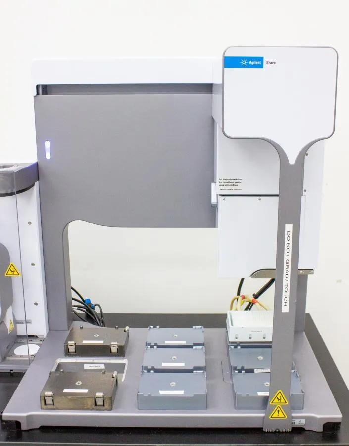 Agilent Bravo BenchCel Workstation on Custom Table w/ Castors