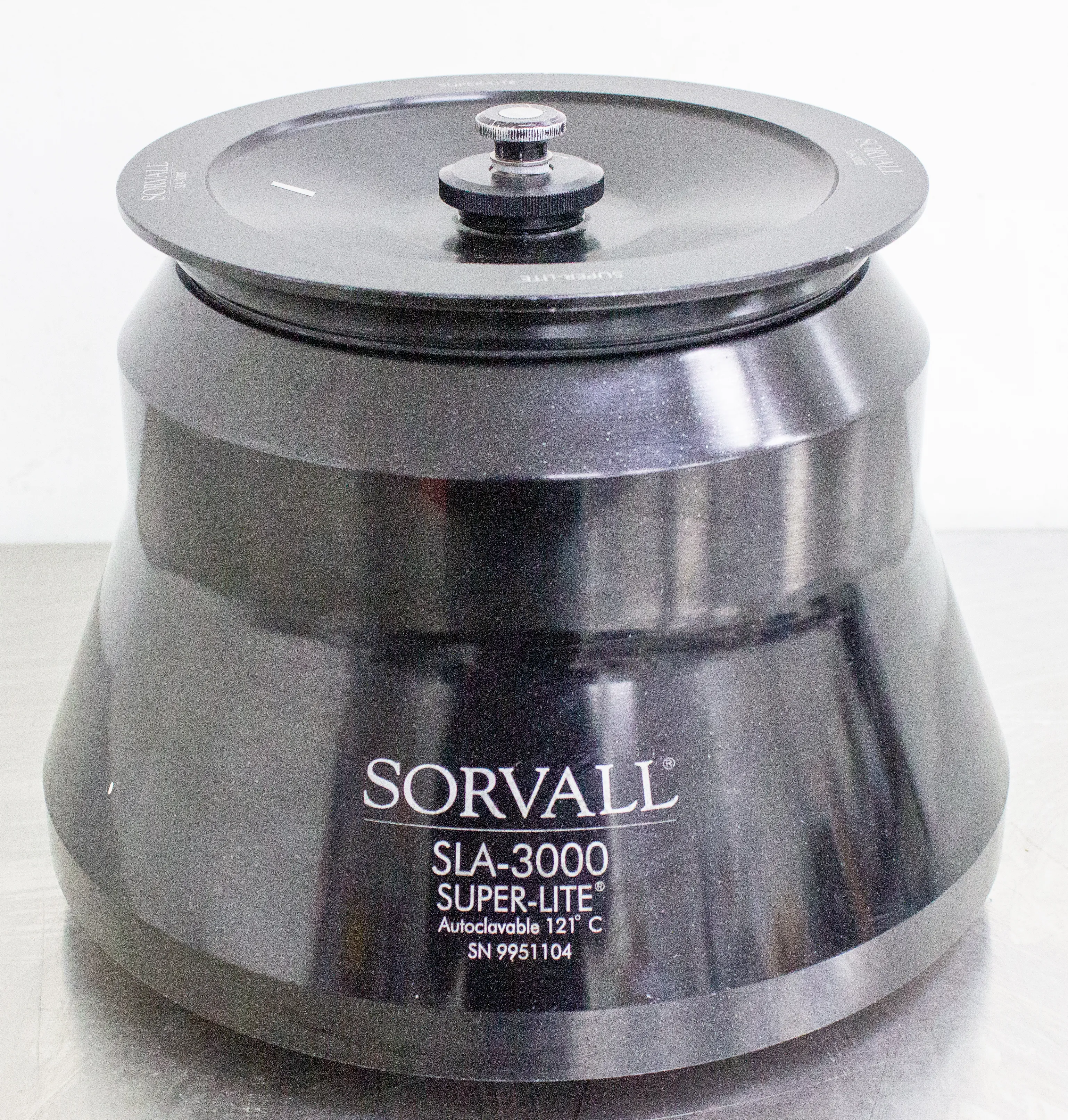 Sorvall SLA-3000 Super-Lite Autoclavable Centrifuge Rotor w/ Lid