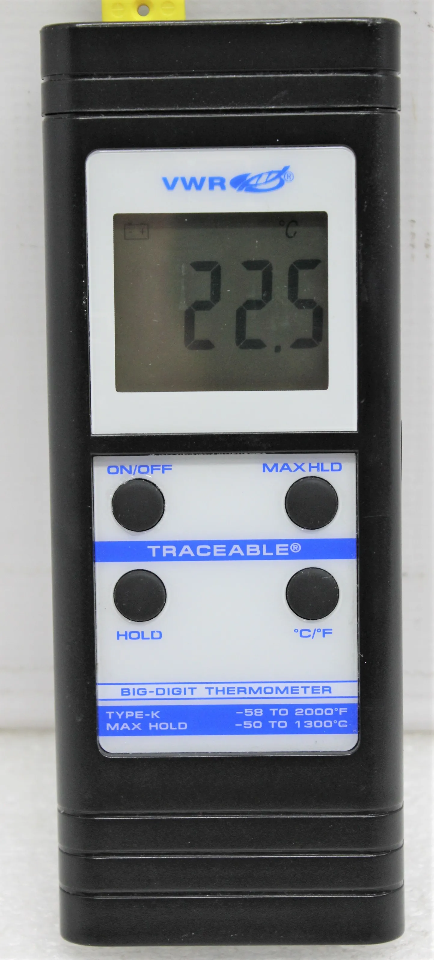 VWR Big-Digit Thermometer Type K