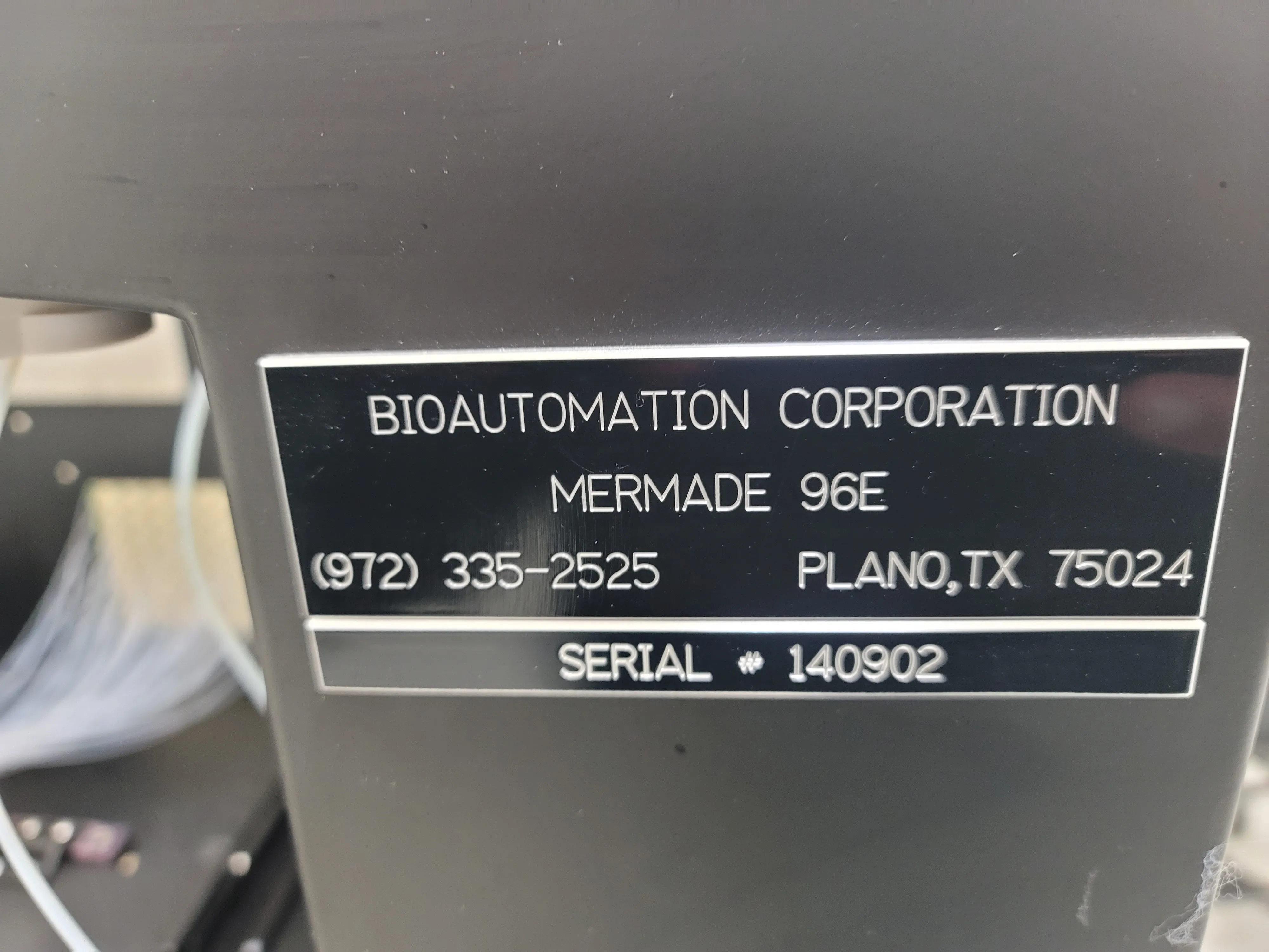 BioAutomation MerMade 96E DNA Synthesizer