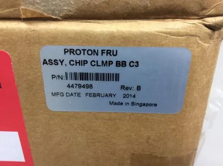 Life Technologies Proton FRU Assy, CHIP CLMP BB C3 P/N: 4479498