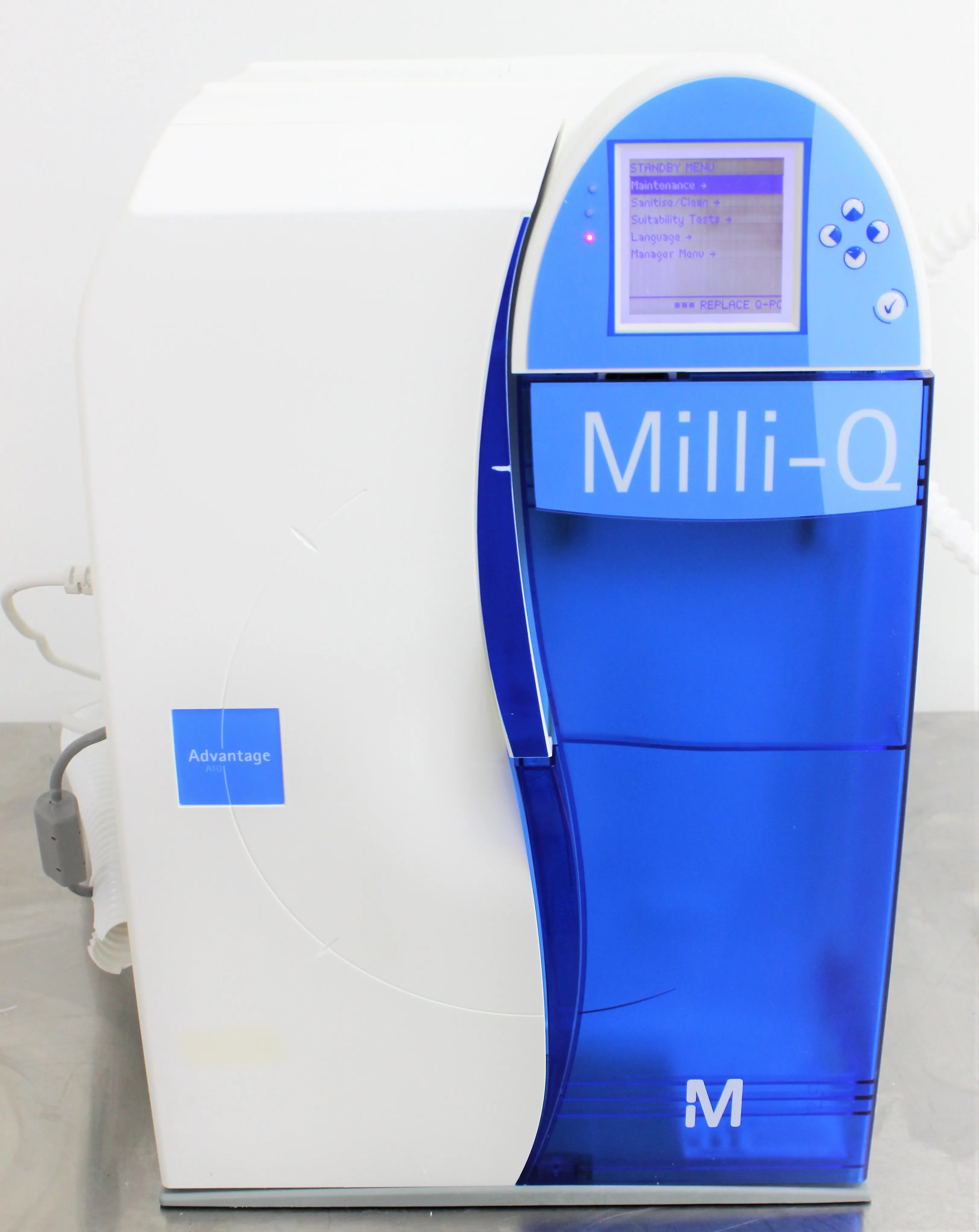 Used Millipore Milli-Q Advantage A10 Water Purification System 120V/220V 50Hz/60Hz