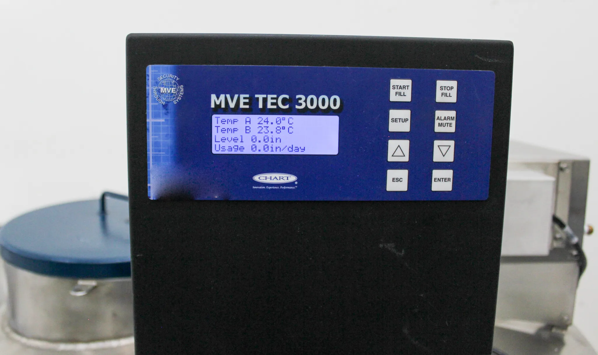 MVE XLC 810HE Cryogenics Liquid Nitrogen Storage System with TEC 3000