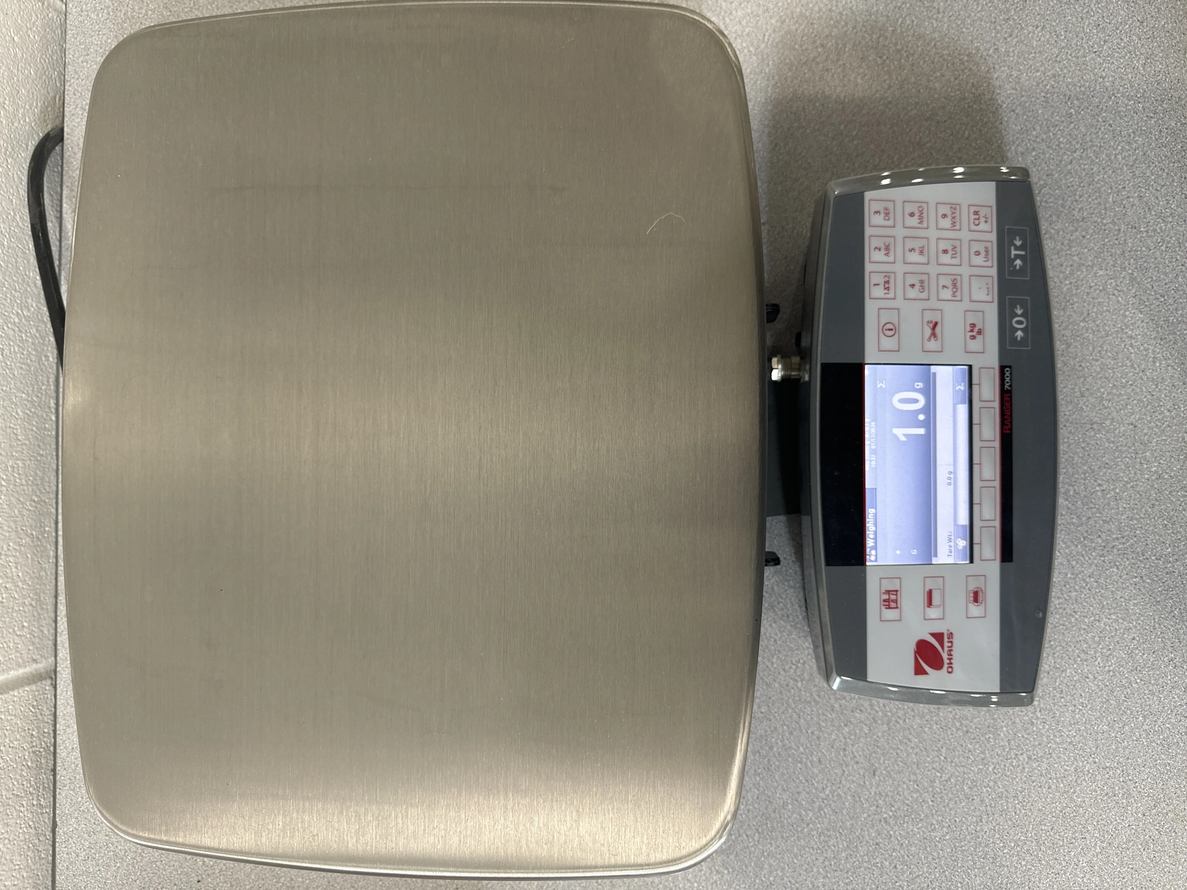 OHAUS Bench Scale R7MHD35 - Used Lab Equipment