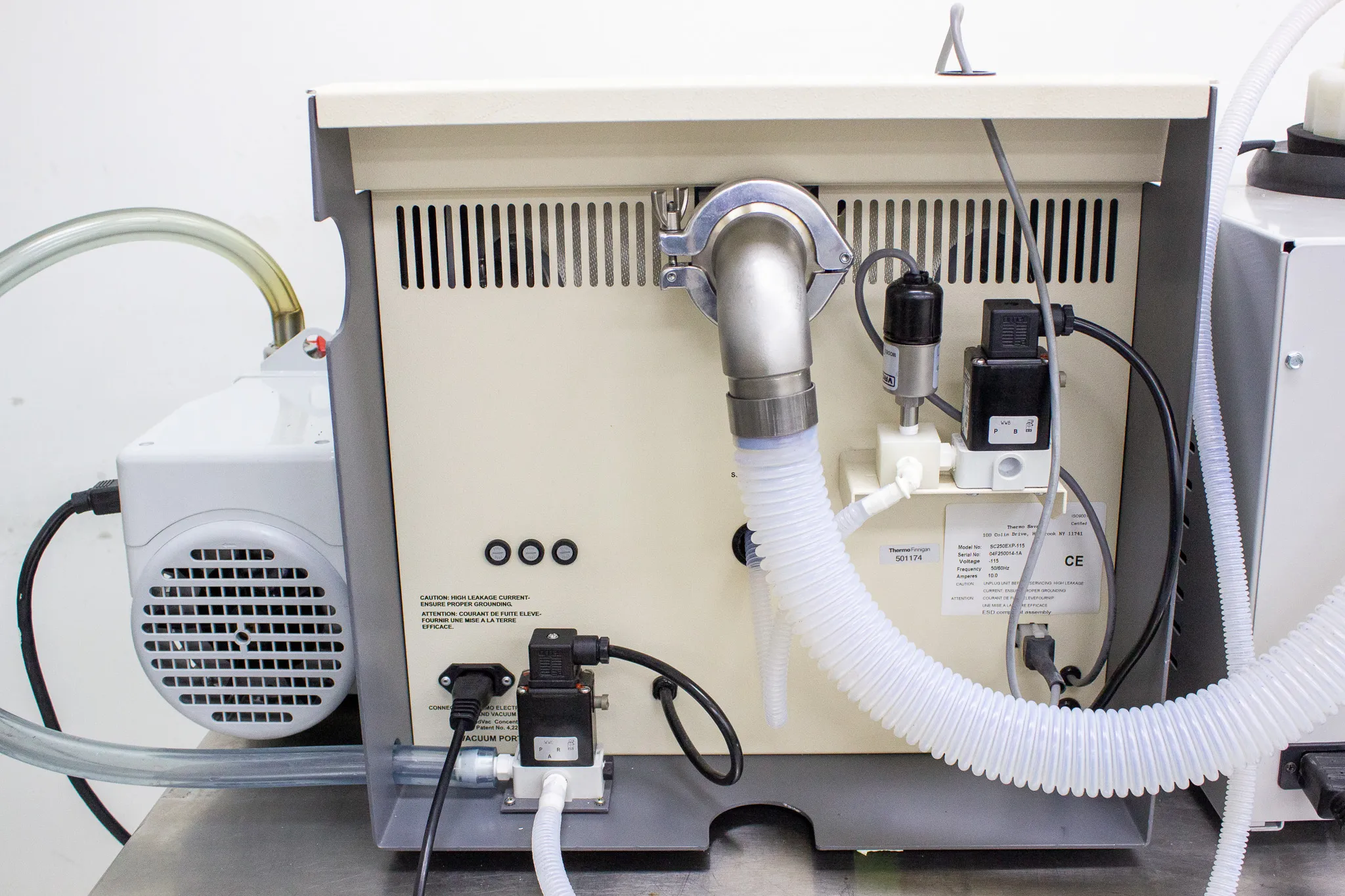 Thermo Scientific SC250EXP Speed Vac System with RVT5105 Refrigerated Vapor Trap & Pump