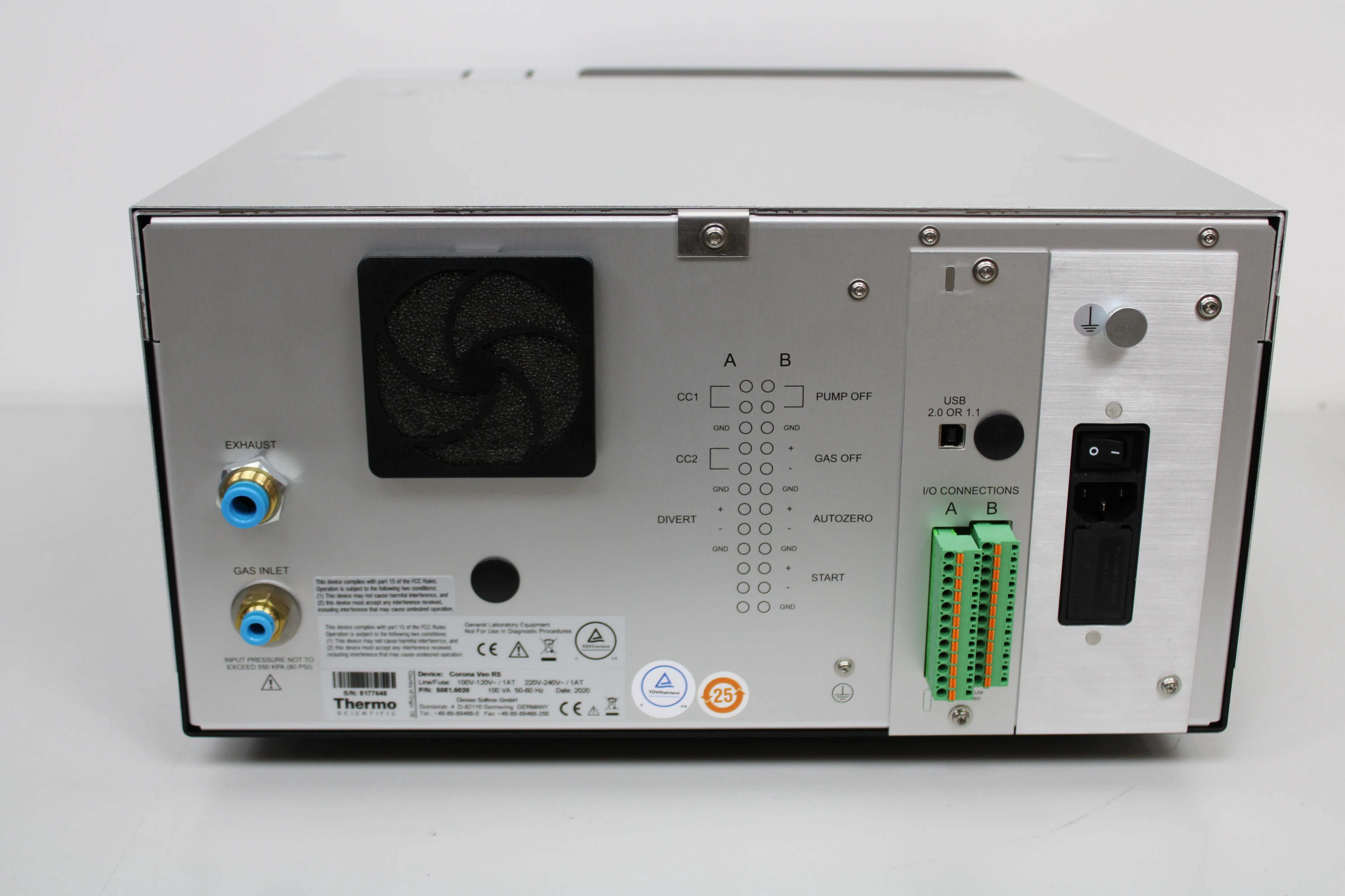 Thermo Scientific Corona Veo RS Detector HPLC / FPLC / GC / CE Used 120V/220V 50Hz/60Hz 30-Day Warranty