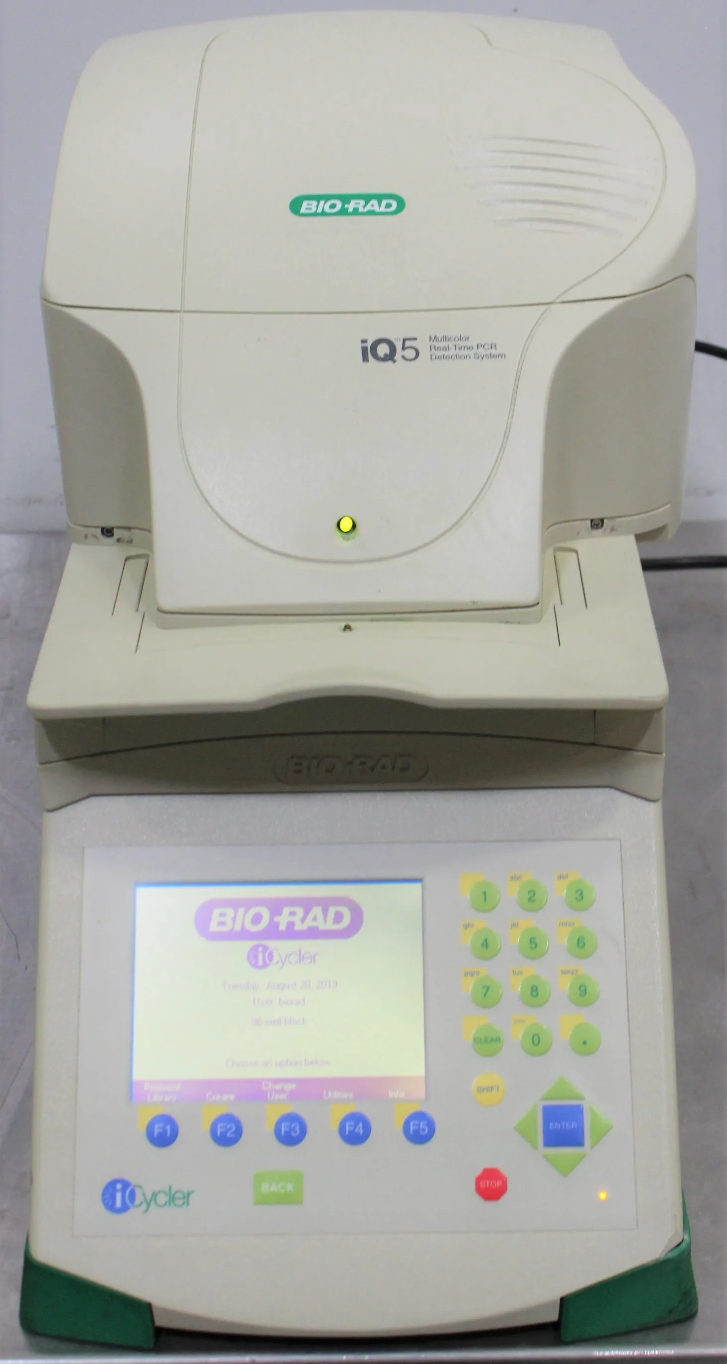 BIO-RAD iCycler Thermal Cycler PCR Thermal Cycler iQ5 Real-Time PCR Detection System with 96-well Reaction Block