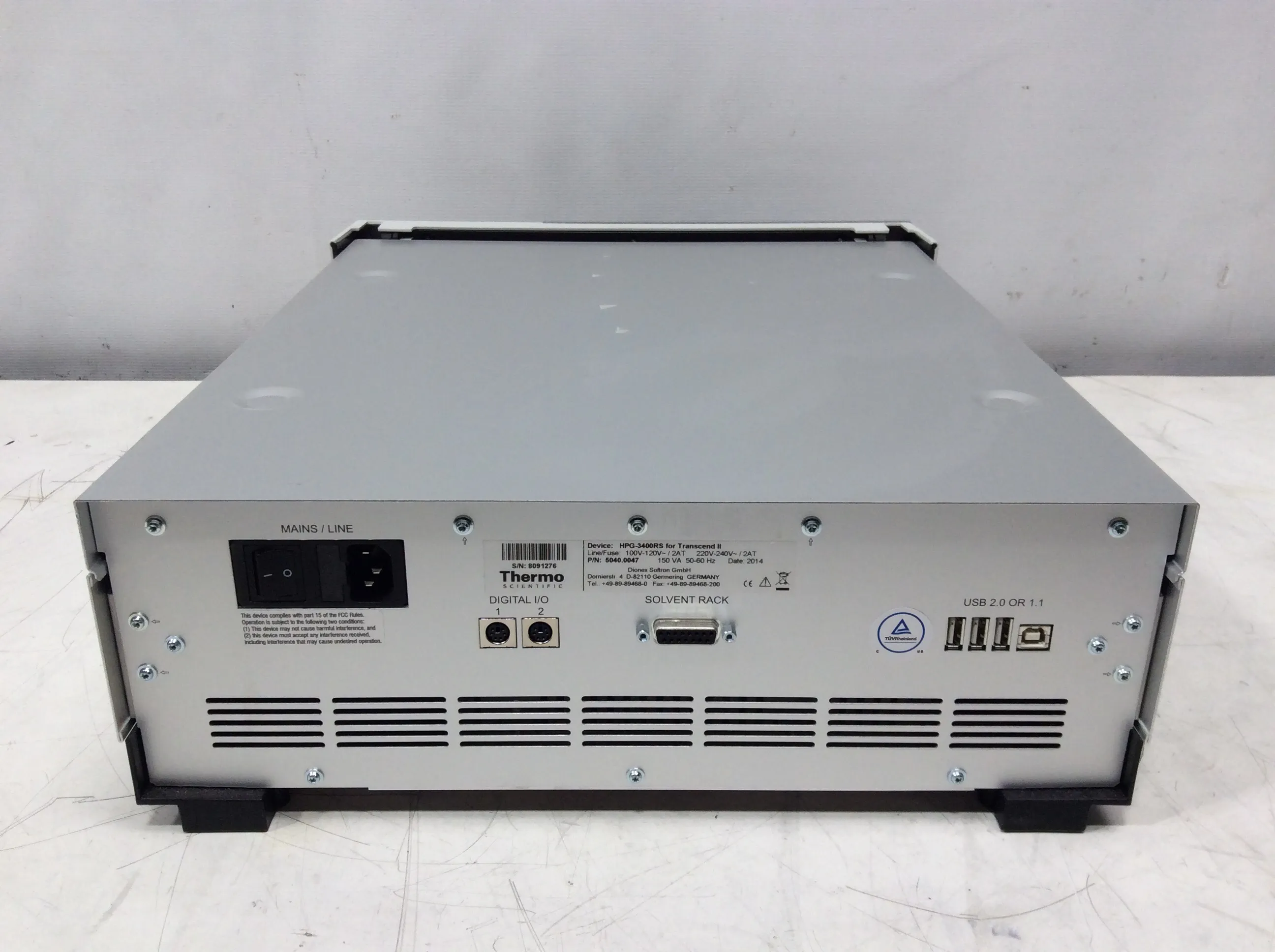 Thermo Scientific Dionex UltiMate 3000 RS Pump UHPLC Focused 5040.0047