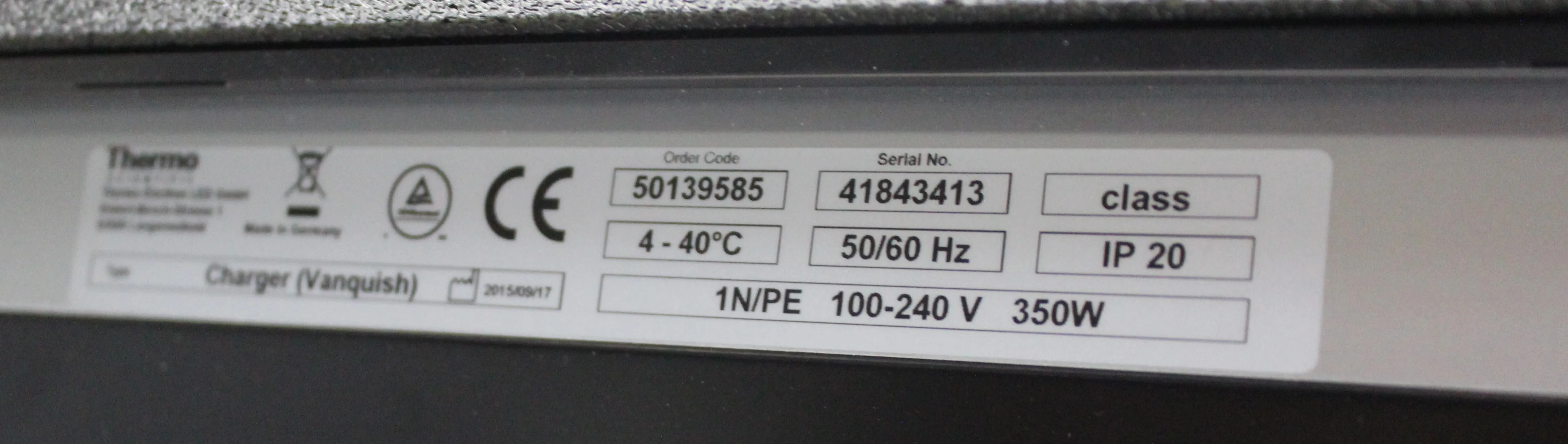 Thermo Scientific Vanquish UHPLC Charger Module