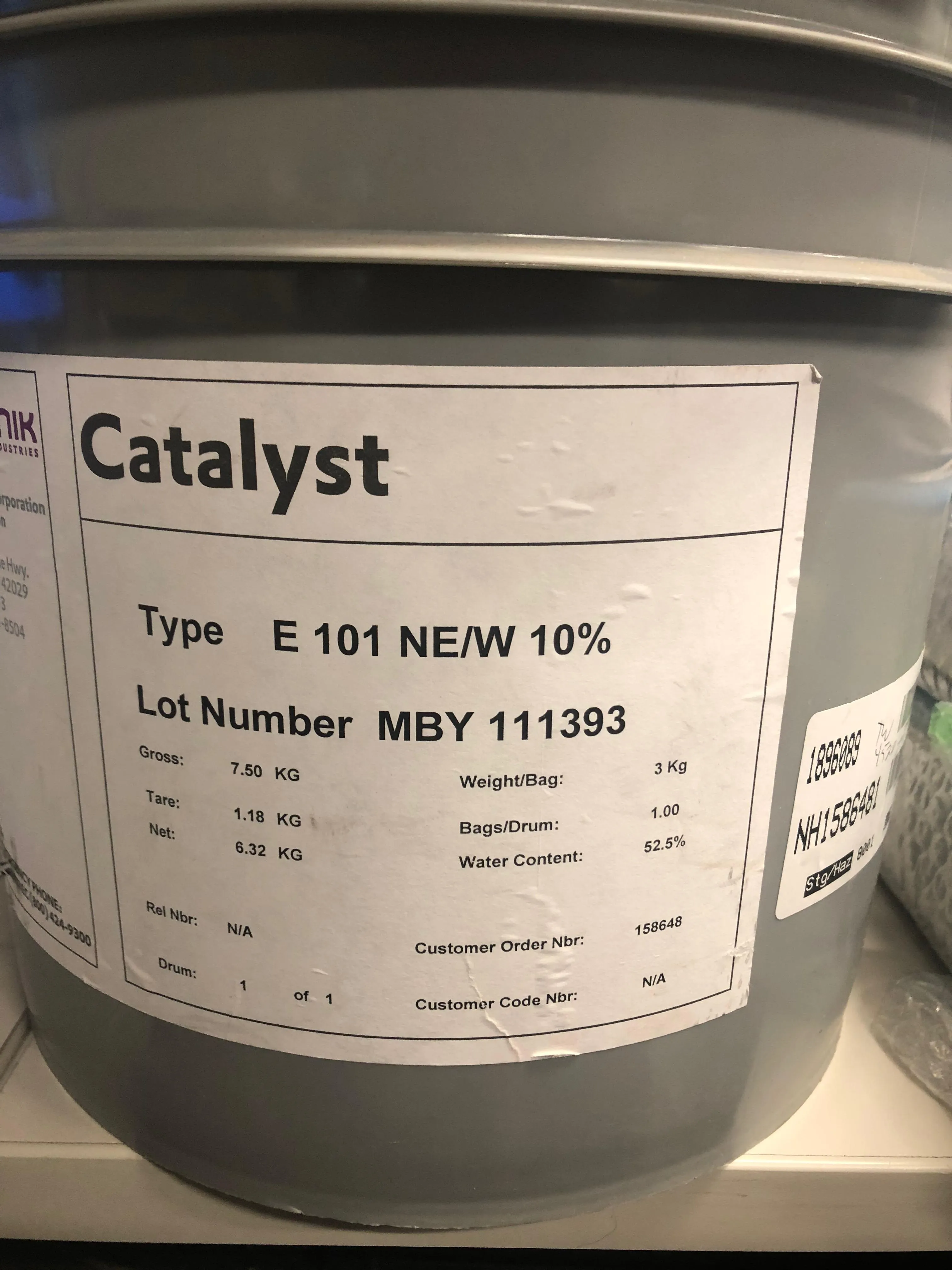 Evonik Industries Catalyst Wet - Palladium on Carbon 10% Powder Catalyst