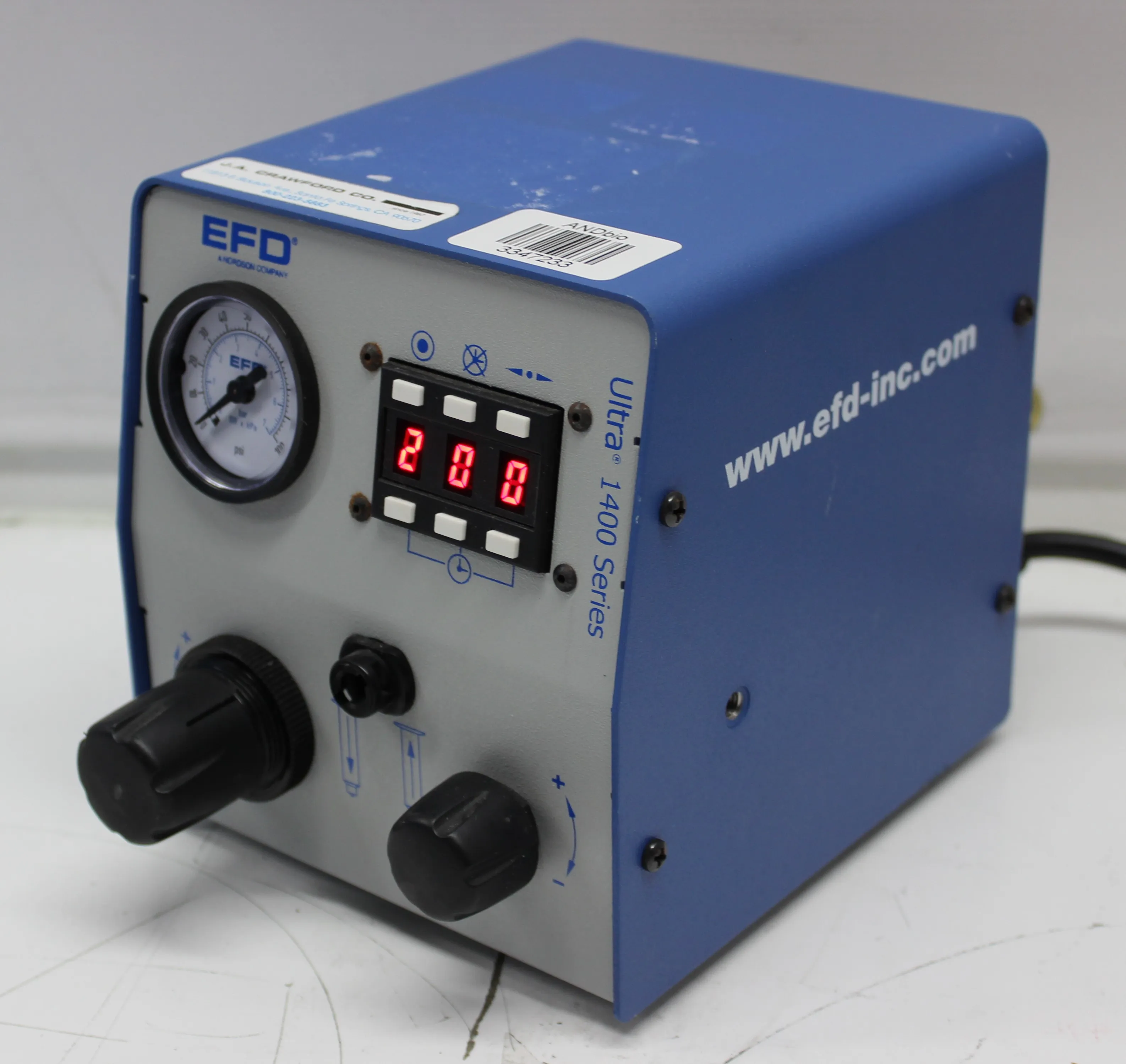 EFD Ultra 1400 Series Auto Syringe Extruder Dispenser